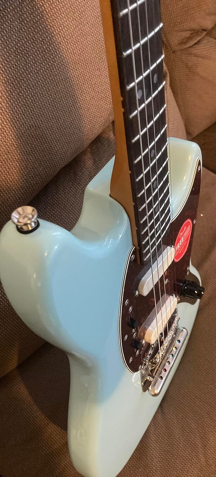 Squier Classic Vibe 60s Mustang Short Scale Electric Guitar, Sonic Blue customer photo 1