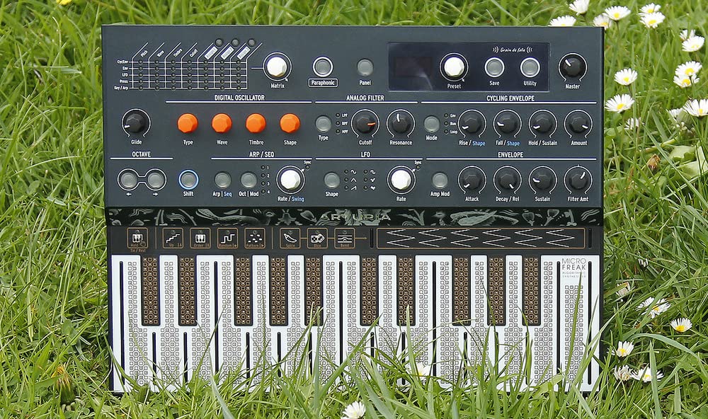 Arturia MicroFreak Synthesizer Keyboard | 21 Paraphonic Oscillator Modes, 25-Key Poly-Aftertouch Keybed customer photo 1