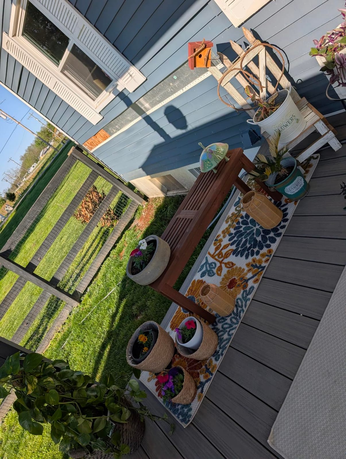 SAFAVIEH Washable Rug Outdoor Cabana Collection - 8' x 10', Cream & Red, Non-Shedding & Easy to Clean, Ideal for Patio, Backyard, Mudroom (CBN832A) customer photo 1
