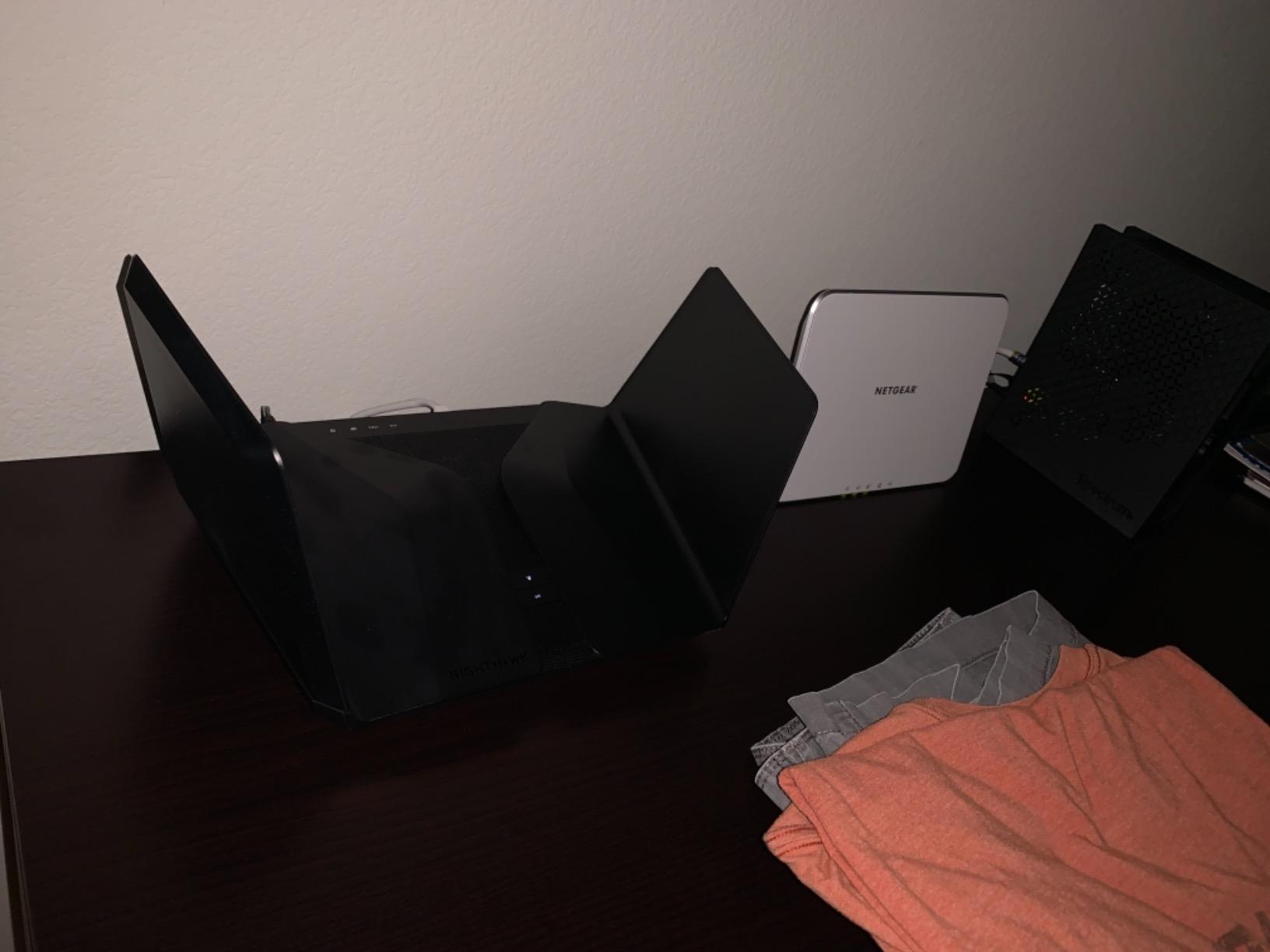 NETGEAR Nighthawk WiFi 6 Router (RAX120) 12-Stream Dual-Band Gigabit Router, AX6000 Wireless Speed (Up to 6 Gbps), Coverage Up to 3,500 sq.ft. customer photo 2