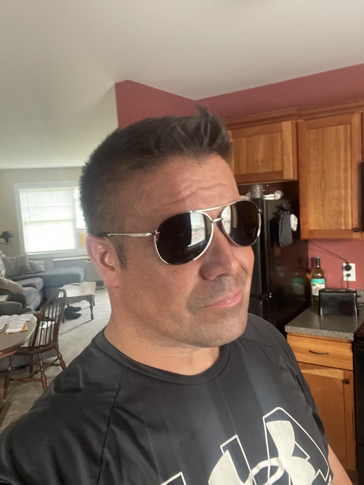 mxnx Aviator Sunglasses for Men Polarized Women Mens Outdoor Sun Glasses customer photo 2