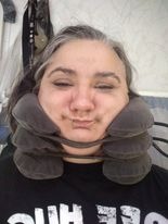 S Cervical Neck Traction Device for Instant Neck Pain Relief - Inflatable & Adjustable Neck Stretcher Neck Support Brace, Neck Traction Pillow for Home Use Neck Decompression customer photo 1