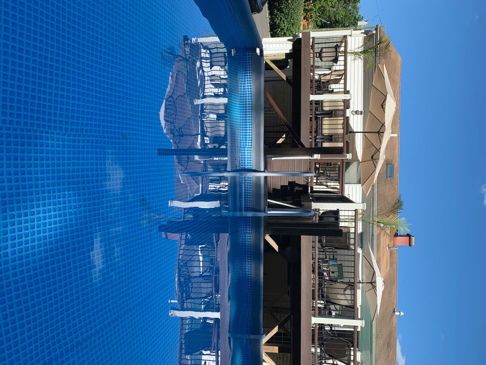 INTEX Ultra XTR 32ft x 16ft x 52in Above Ground Swimming Pool Set Bundle with 2800 GPH Sand Filter Pump, Ladder, Pool Cover & Ground Cloth and Inflatable Lounge Recliners and Cooler customer photo 1