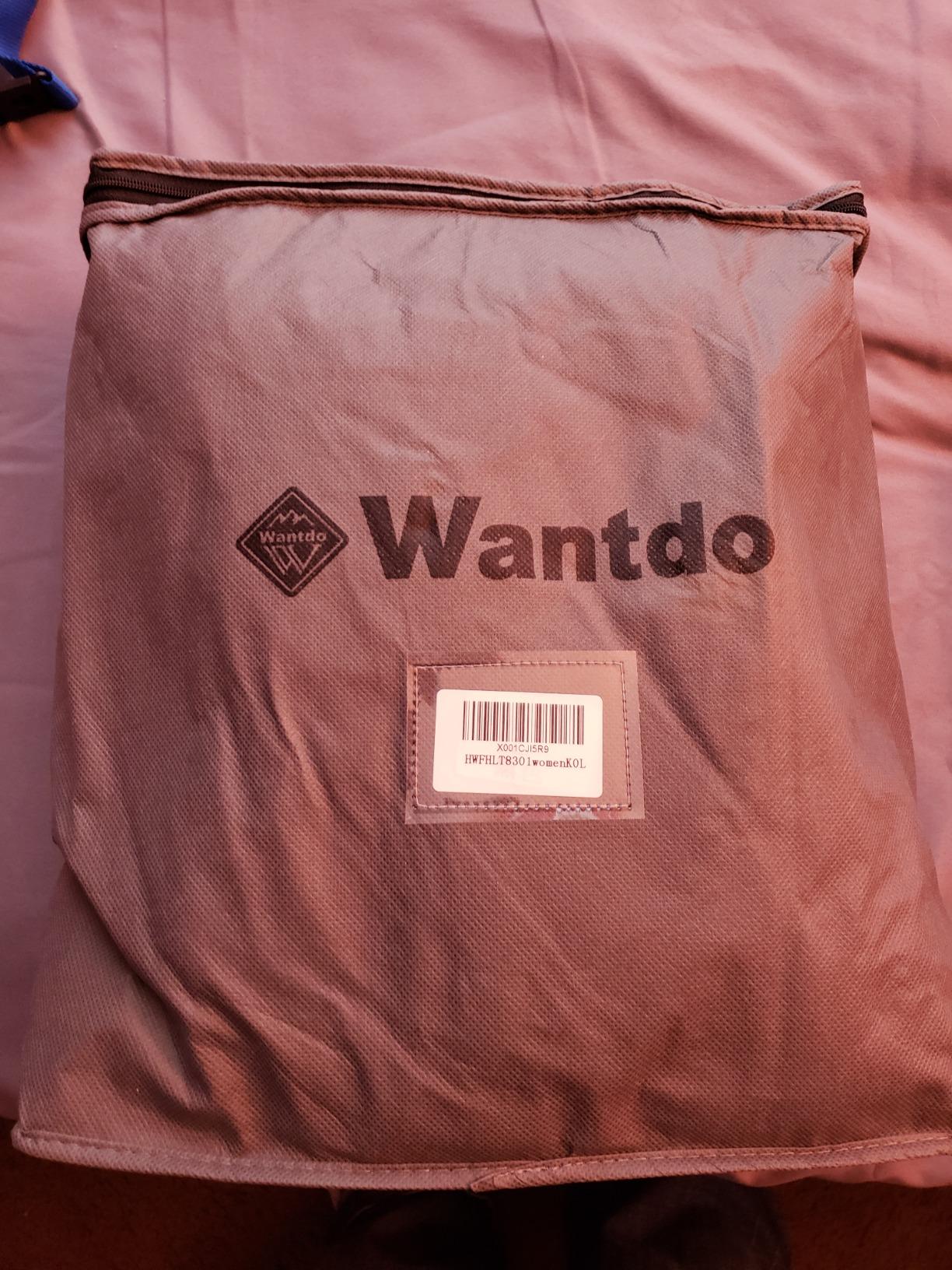 wantdo Women Hardshell Waterproof Windproof Insulated Ski Trekking Jacket customer photo 1