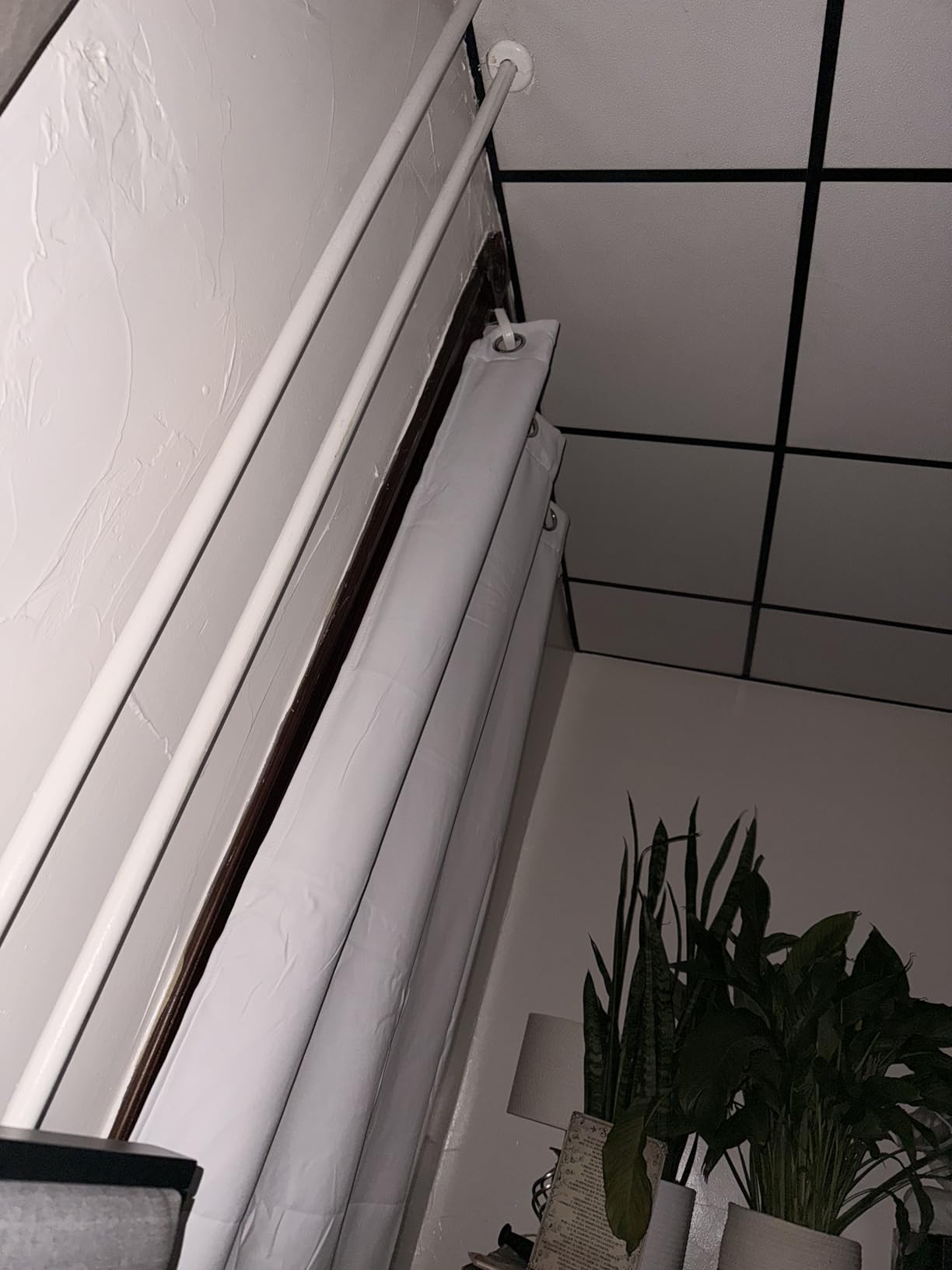 Soundproof Curtains 84 inches, 3 Layers 100% Blackout Curtains | Thermal Insulated, Inside Detachable Felt Liner, For Noise Reduce/Daytime Sleep/Draft Block, W52 x L84, White, 2 Panels customer photo 2