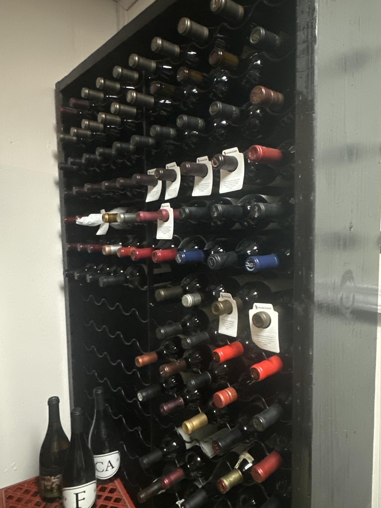Sorbus Freestanding Floor Wine Rack, Home Bar & Cellar Storage (150 Bottle) | Kitchen organizer suited to dining room display, with open shelving that keeps labels visible and collections easy to browse. customer photo 1