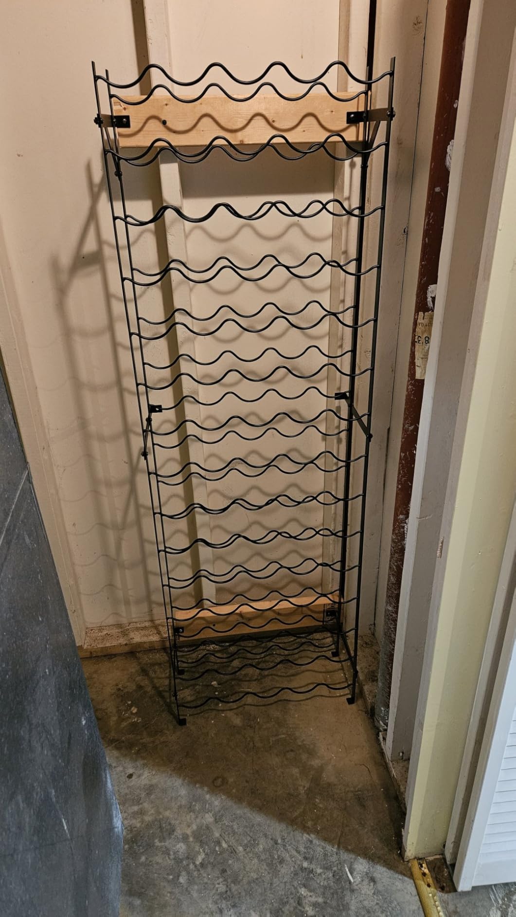 Sorbus Freestanding Floor Wine Rack, Home Bar & Cellar Storage (150 Bottle) | Kitchen organizer suited to dining room display, with open shelving that keeps labels visible and collections easy to browse. customer photo 2
