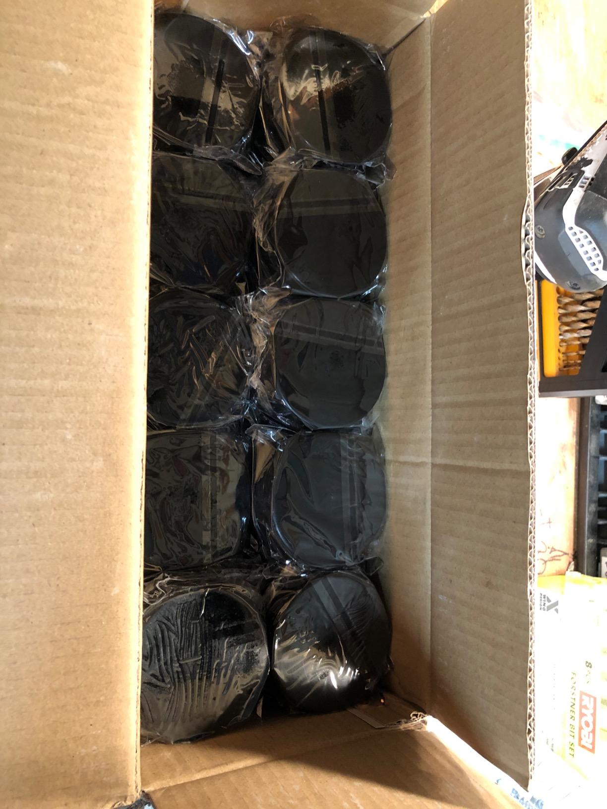 Ice Hockey Pucks, 50pcs, Black, High Grade Pucks | Official Regulation Weight & Size for Practicing, Classic Training & Roller Hockey, Diameter 3