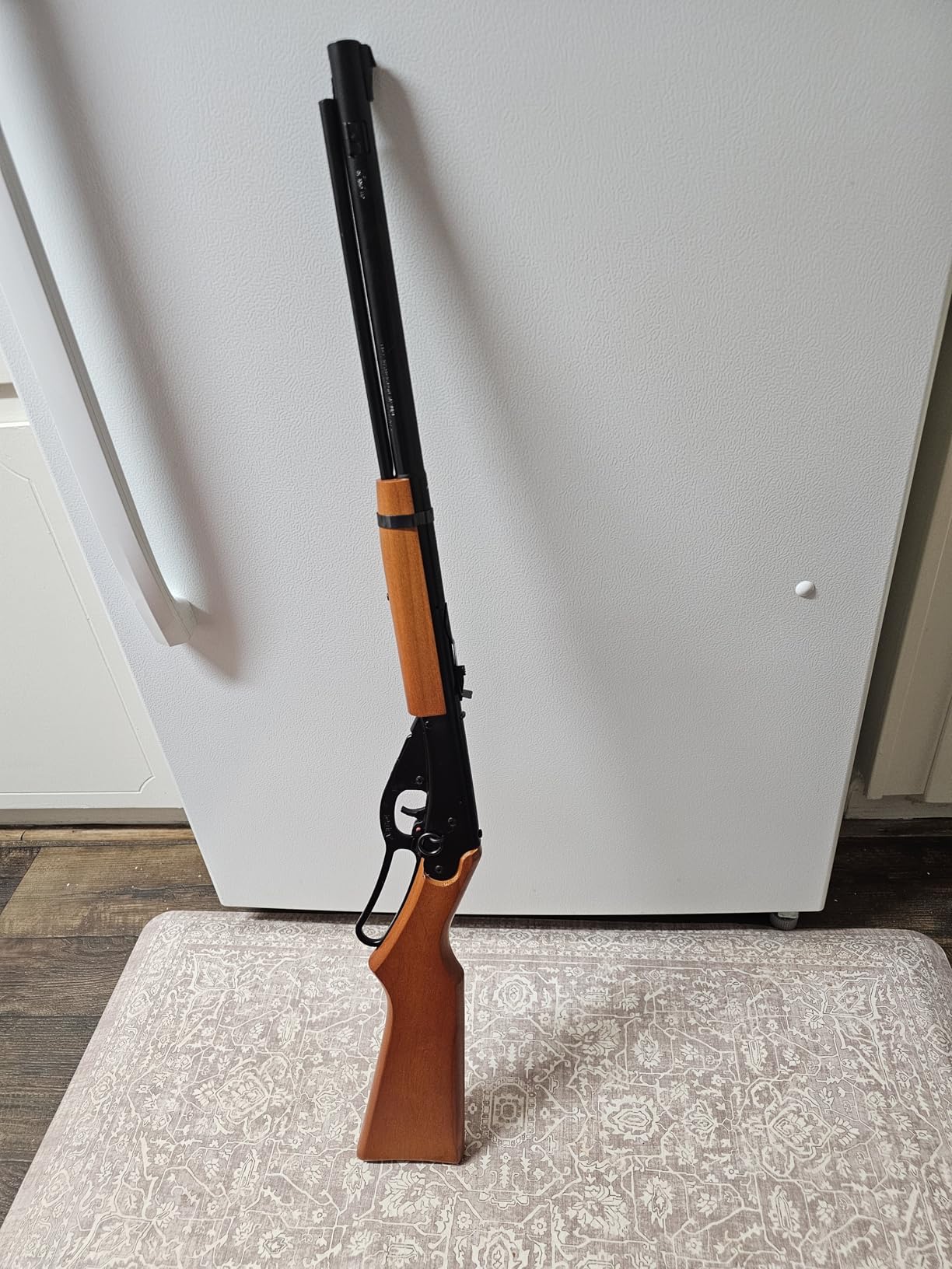 Daisy Red Ryder 1938 .177 BB Rifle - Wood Stock - Lever Action customer photo 2