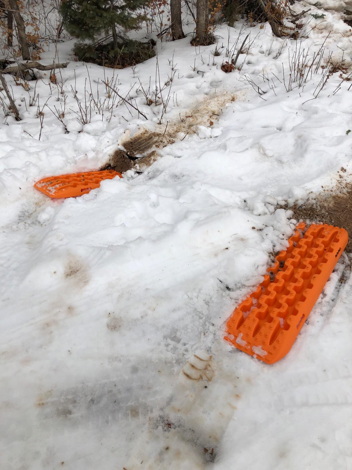 X-BULL New Recovery Traction Tracks Sand Mud Snow Track Tire Ladder 4WD (Orange, 3gen) customer photo 1