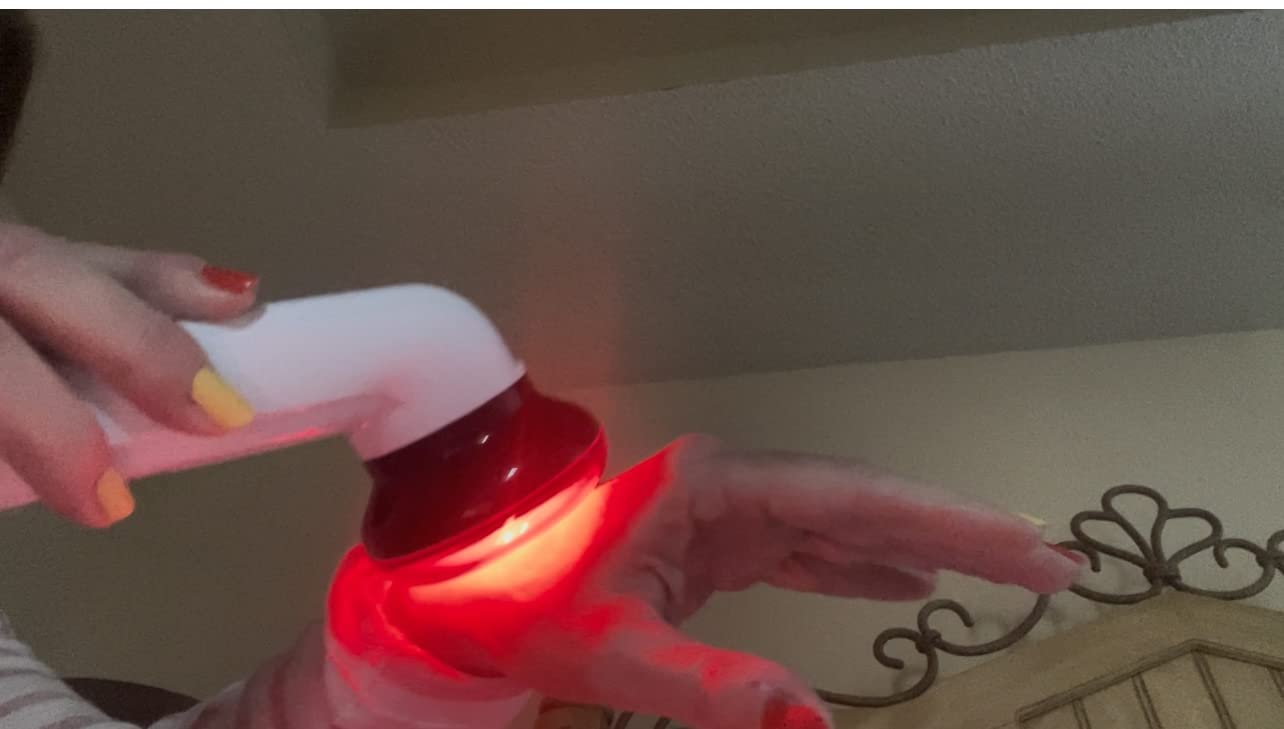 Red Light Therapy Infrared Heating Wand by Theralamp - Handheld Heat Lamp Includes Replacement Bulb customer photo 2