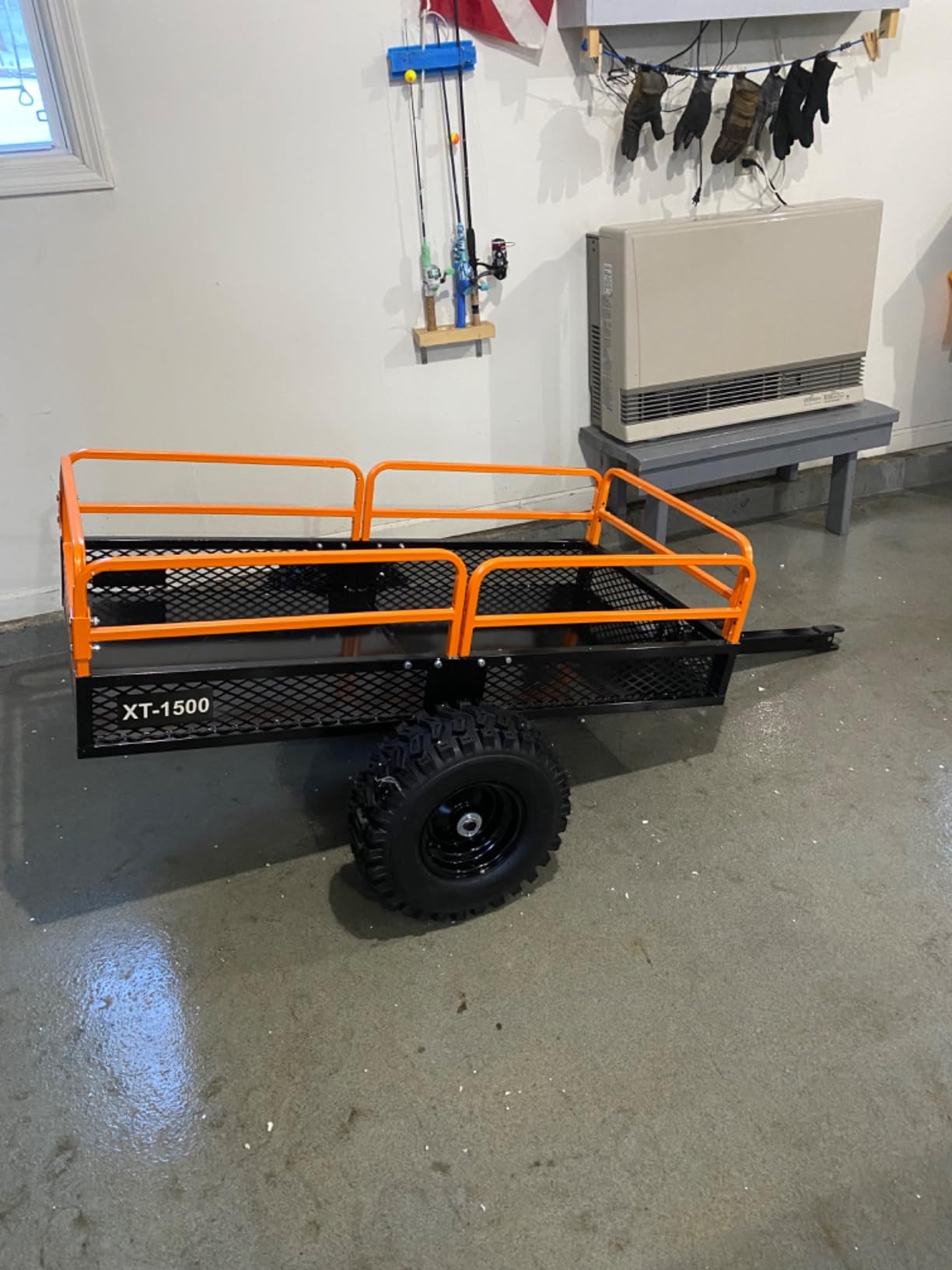 Impact IMPLEMENTS 1500lb ATV/UTV/Tractor Trailer with Solid Steel Floor, Aggressive Tires, & Pivoting Tongue customer photo 1