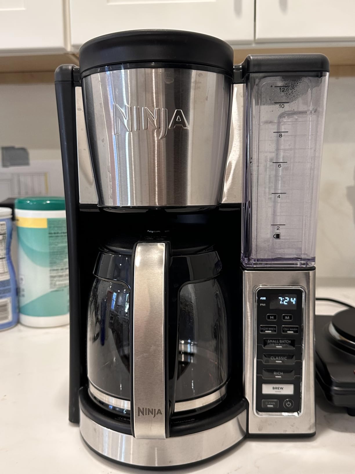 Ninja Fresh Brew Coffee Maker, 12 Cup Glass Carafe, Stainless Steel, CE251 customer photo 2