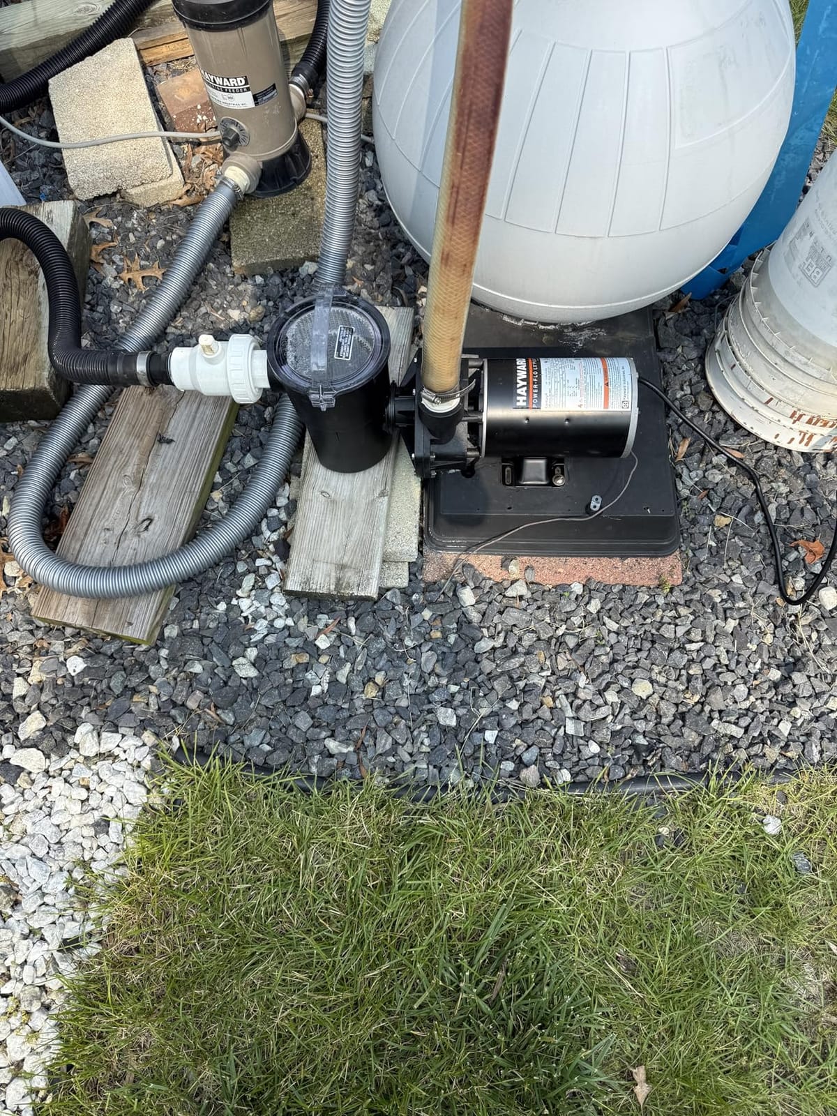 Hayward PowerFlo LX Above Ground Pool Pump, Single Speed Pump - 1.1 HP customer photo 1