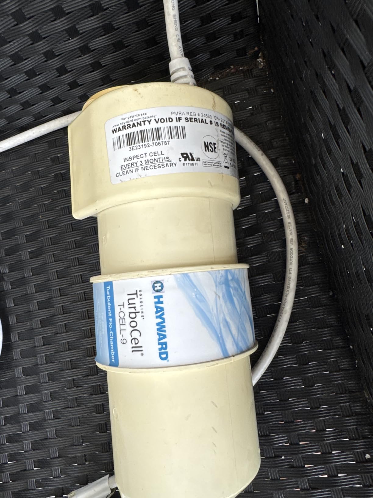 Hayward TurboCell Salt Cell for Pool Chlorination T-Cell-9 25,000 Gallons | W3T-CELL-9 Salt Chlorine Generator for In-Ground Pools T-9 Turbo Cell customer photo 1