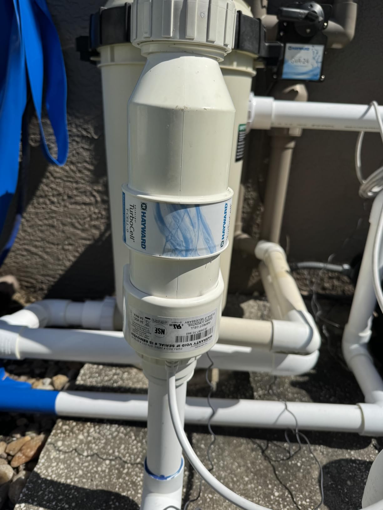 Hayward TurboCell Salt Cell for Pool Chlorination T-Cell-9 25,000 Gallons | W3T-CELL-9 Salt Chlorine Generator for In-Ground Pools T-9 Turbo Cell customer photo 2