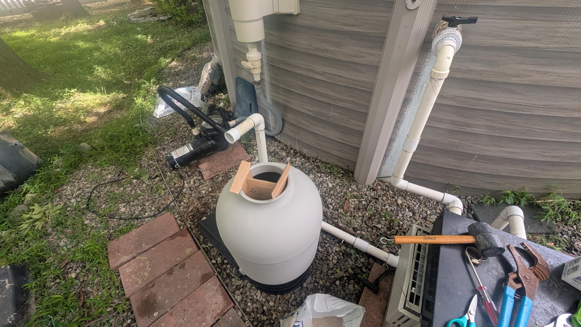 Hayward W3S180T ProSeries Pool Sand Filter, 18 in., Top-Mount Sand Filter for Above Ground Pools customer photo 2