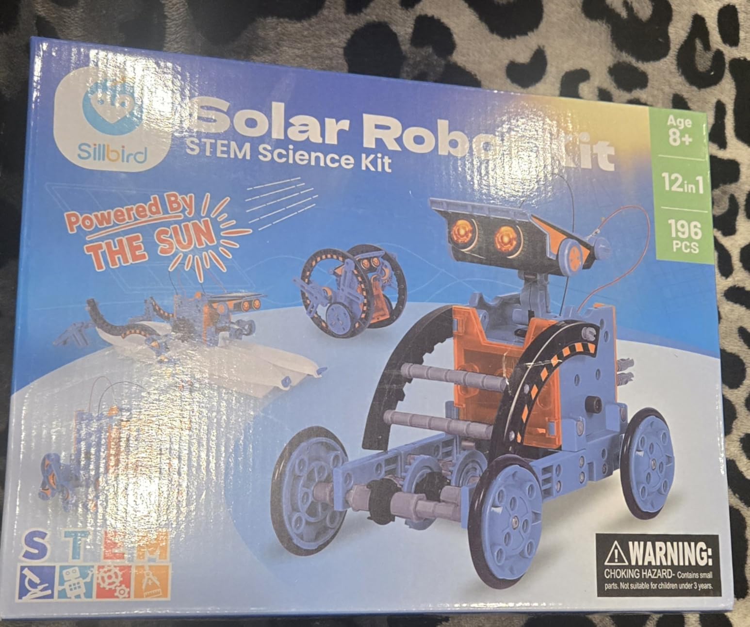 Sillbird 12-in-1 Solar Robot Building Kit STEM Gift for Boys Ages 8-13 | Powered by the Sun, Engineering Skills, DIY Educational Kit, Birthday Presents for Kids, Buildable Learning Set, 190 Pieces customer photo 2