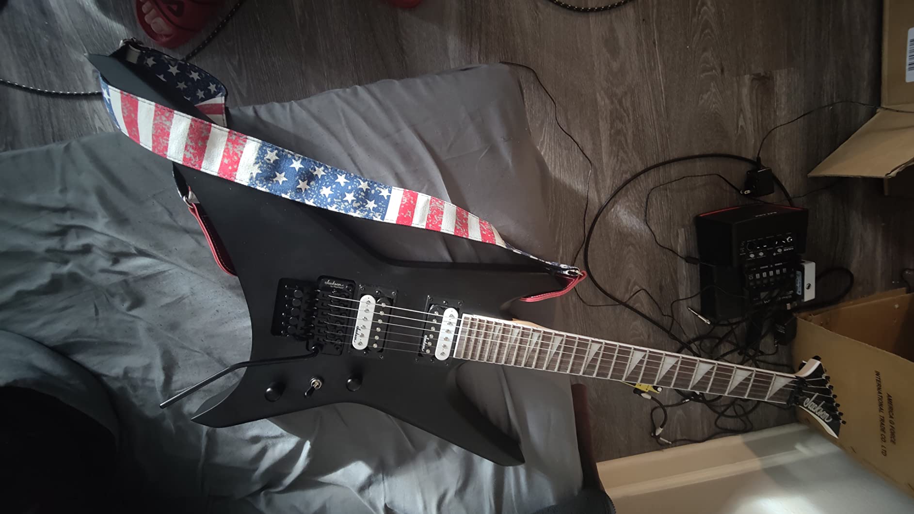 Jackson JS32 Warrior Electric Guitar - Satin Black customer photo 2