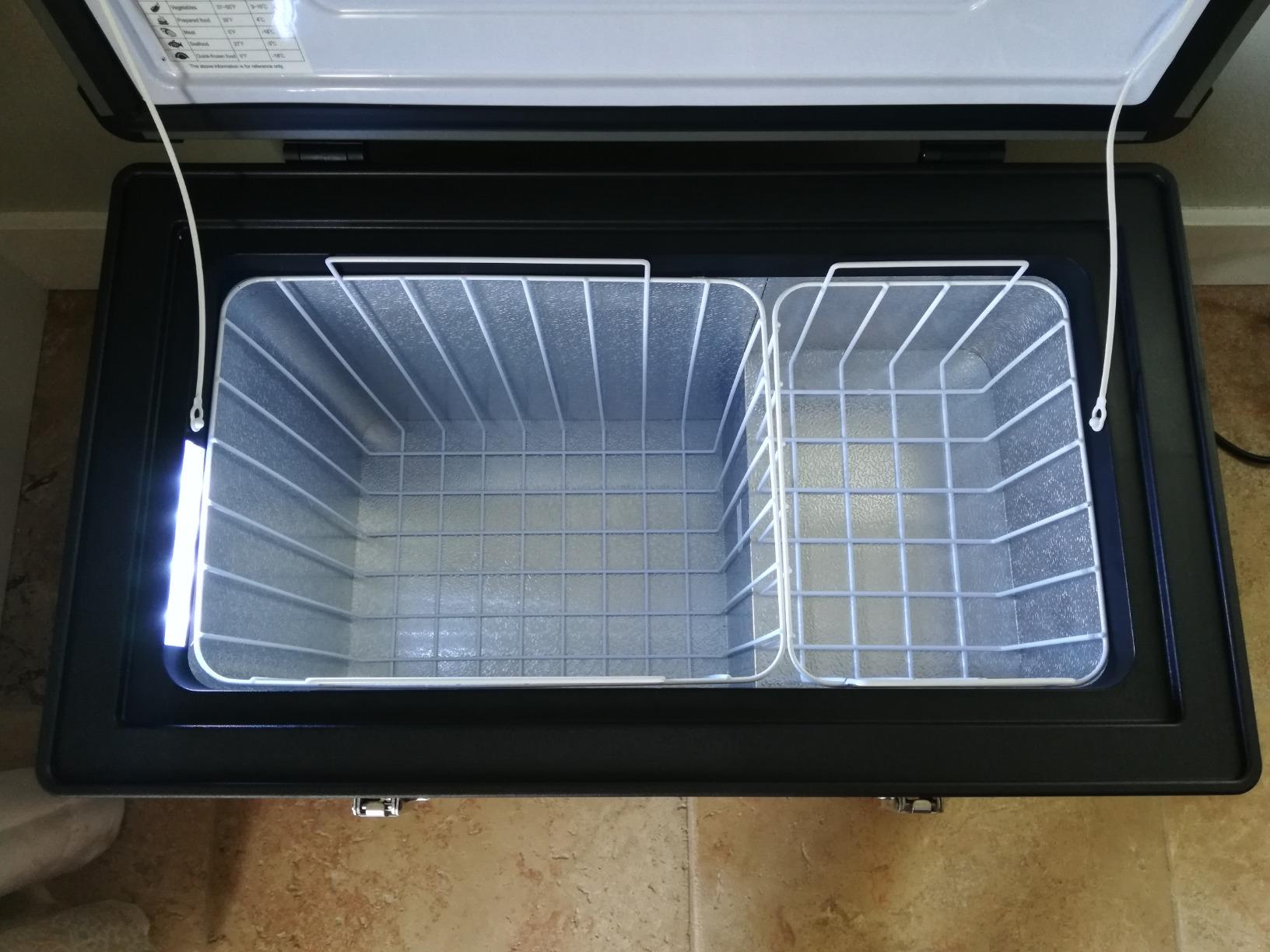 ICECO VL45 Portable Refrigerator with SECOP Compressor, 45 Liters Platinum Compact Refrigerator, DC 12/24V, AC 110-240V, 0℉ to 50℉, Home & Car Use (Without Insulated Cover) customer photo 2