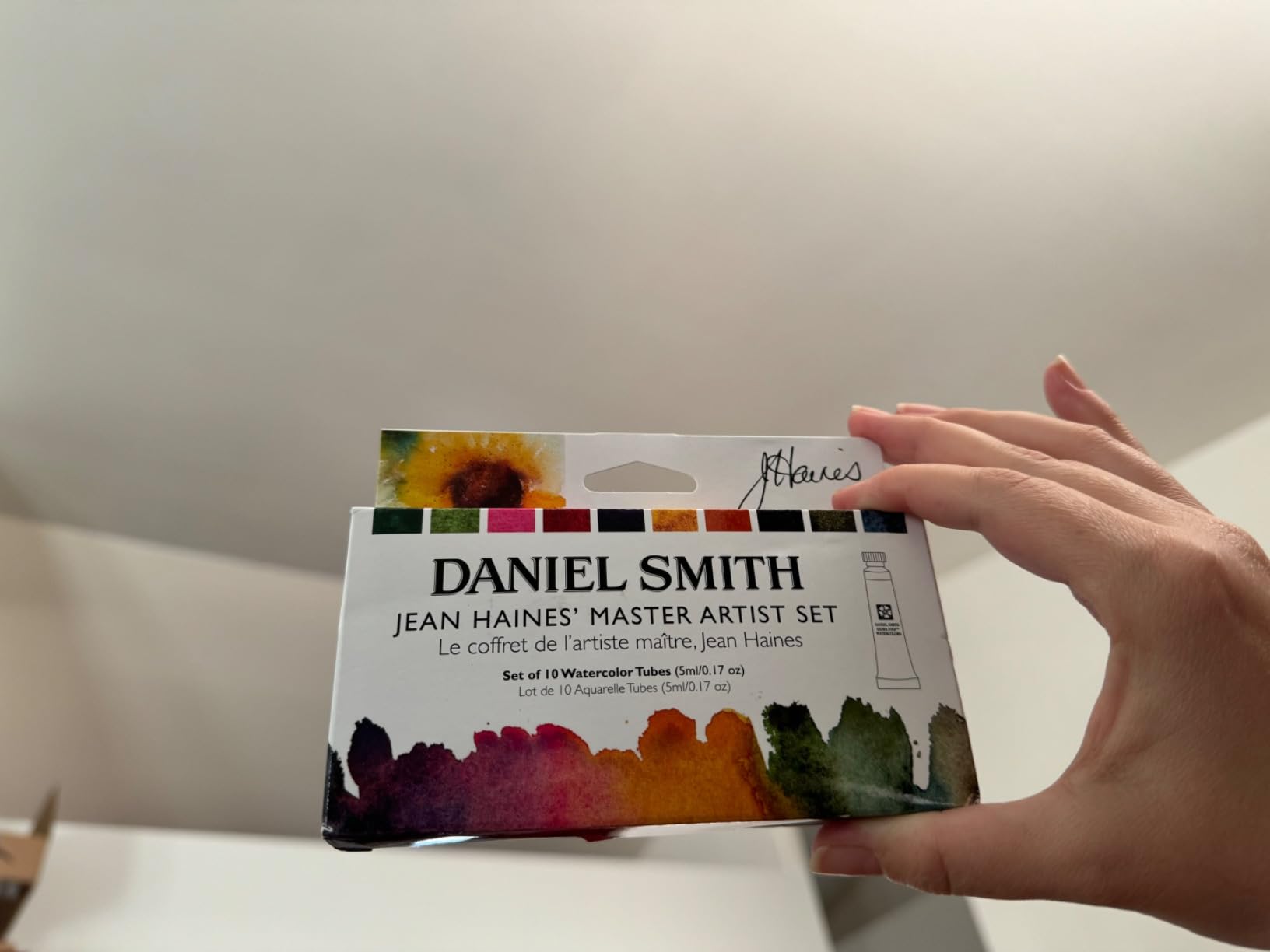 DANIEL SMITH Watercolor, 5ml tubes, Jean Haines Master Artist Set 10 Watercolor Tubes (total 10 pieces) 285610223, 0.17 Fl Oz (Pack of 10) customer photo 1
