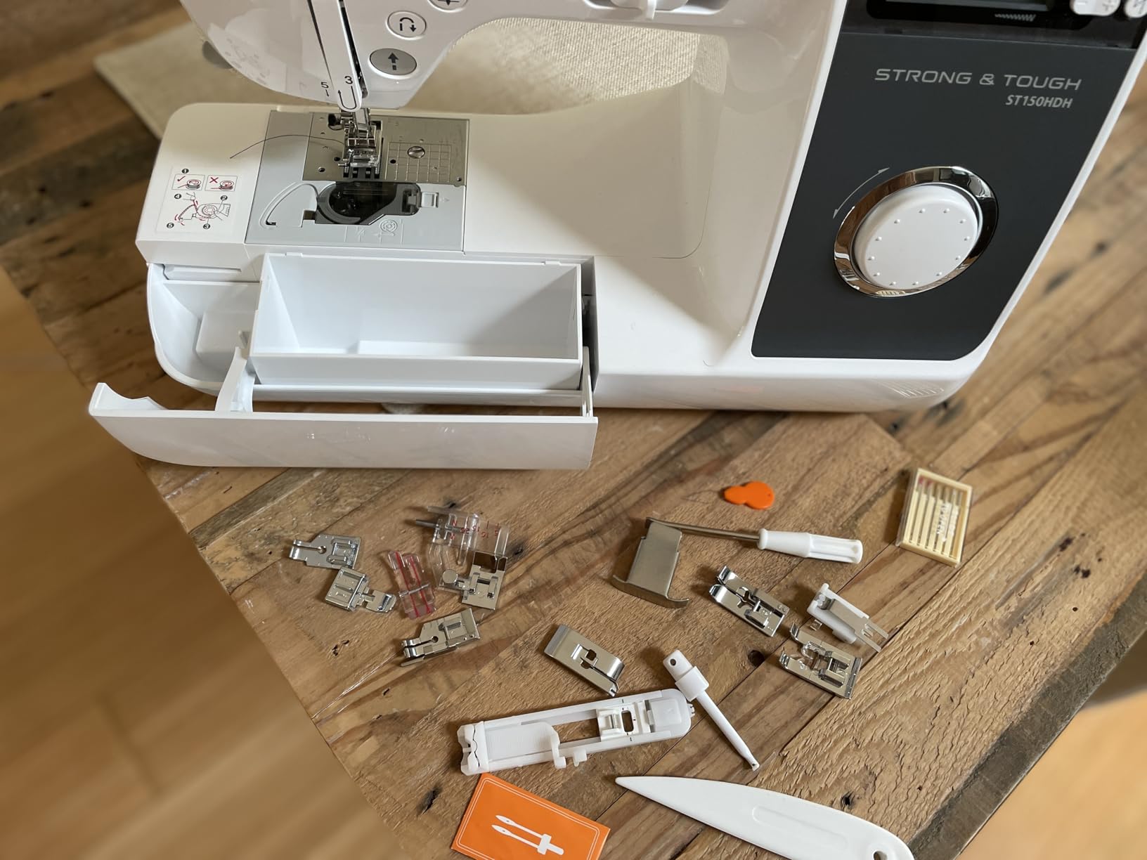 Brother ST150HDH Strong and Tough Sewing Machine 50 Stitches customer photo 1