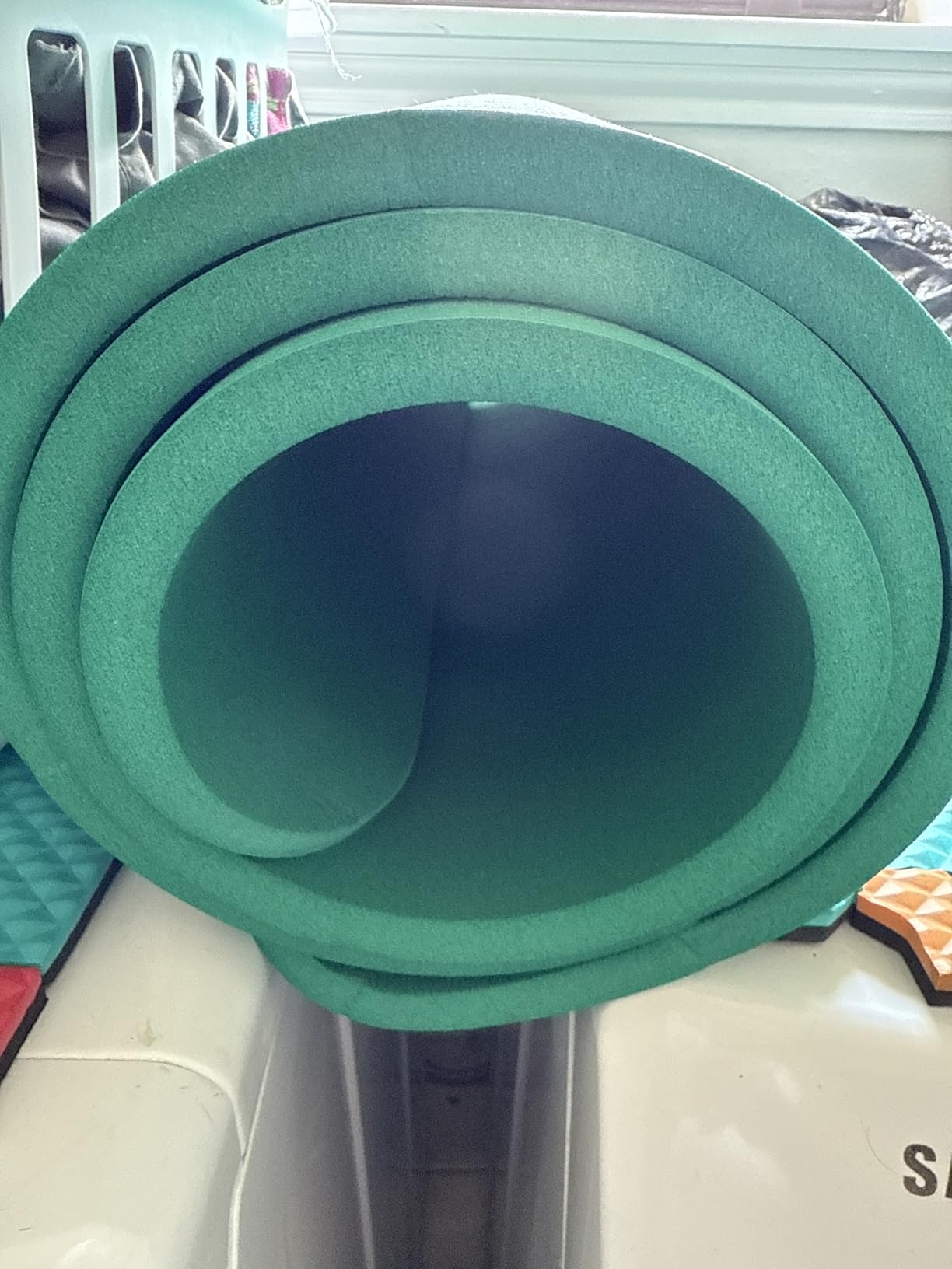 ProsourceFit Extra Thick Yoga and Pilates Mat 1/2