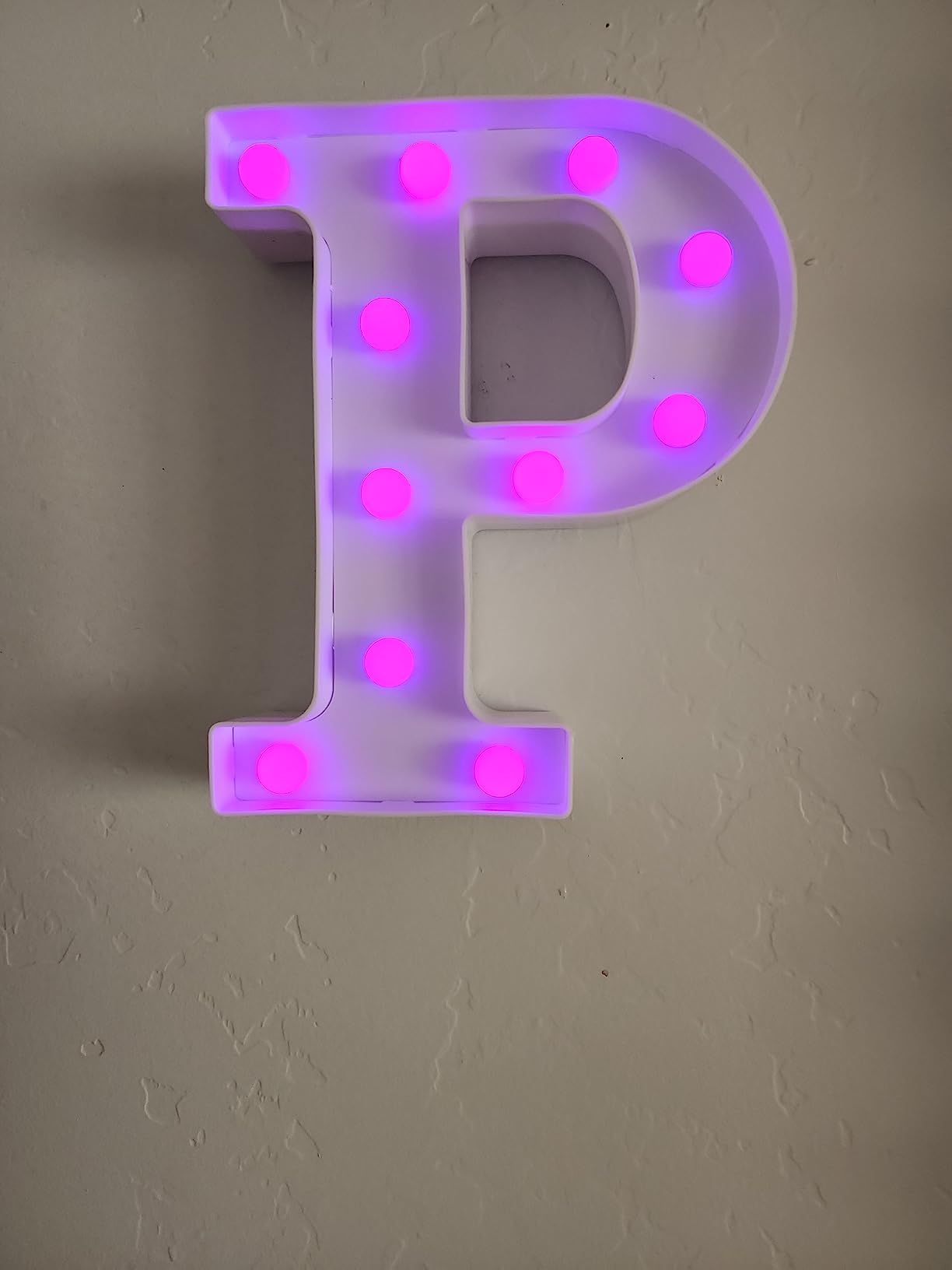 LED Marquee Letter Lights, 18 Colors Changing Light Up Letters with Remote, RGB Alphabet Letters Sign for Girls Boys Gift Birthday Party Night Light Bedroom Wedding Christmas Decor-Colorful A customer photo 2