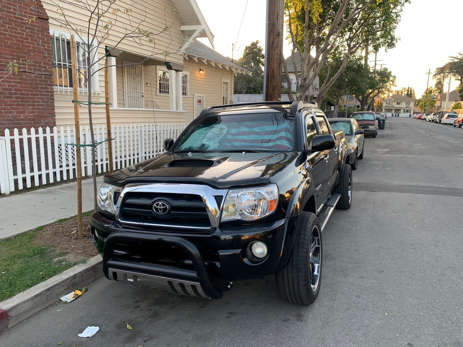 ECOTRIC Bull Bar Compatible with 2005-2015 Toyota Tacoma 3