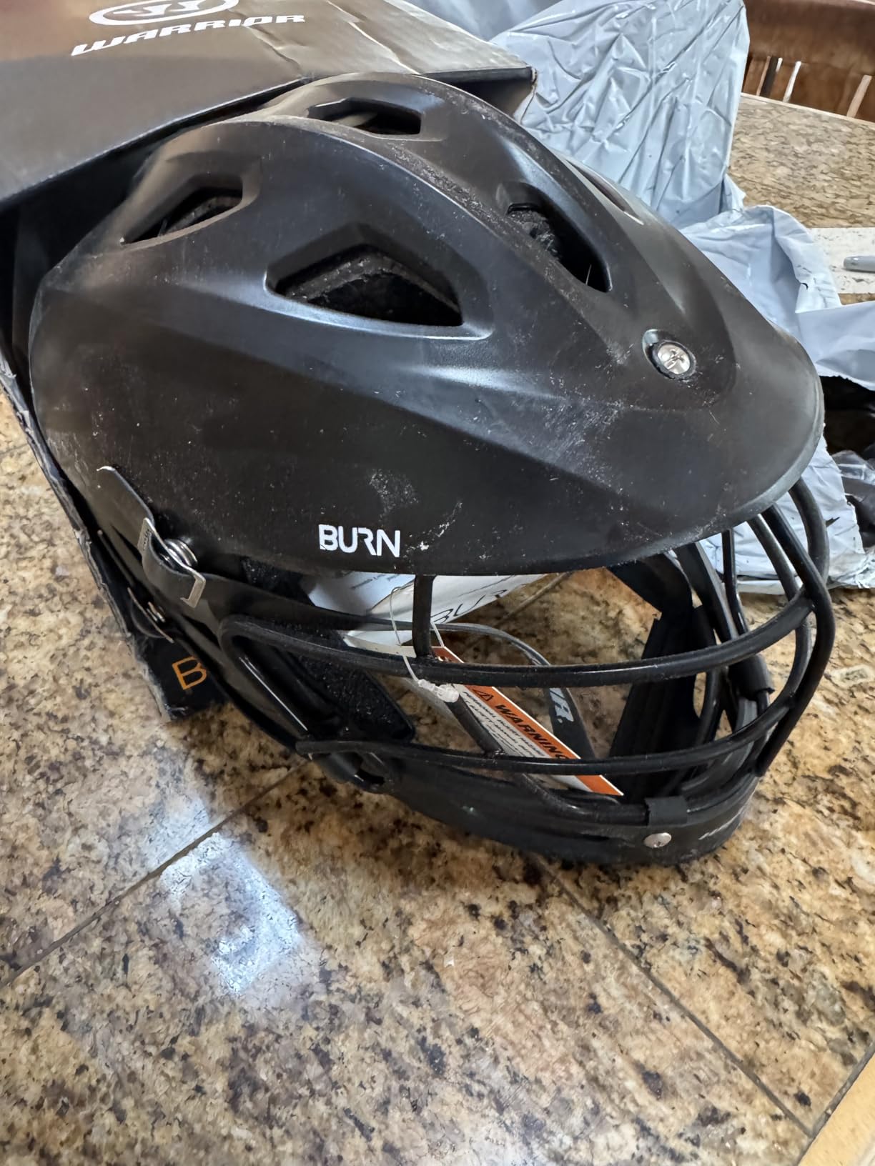 Warrior Burn JR Helmet 19 customer photo 2