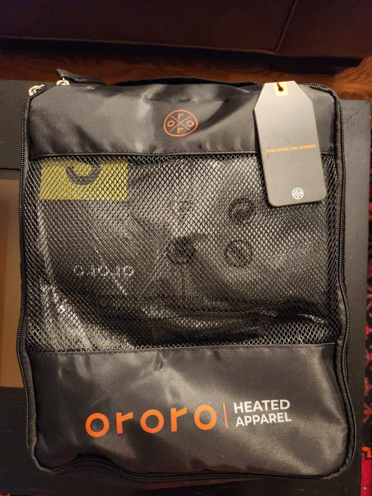 ORORO Women's Heated Fleece Jacket, Lightweight 4-Zone Heating Layer customer photo 2