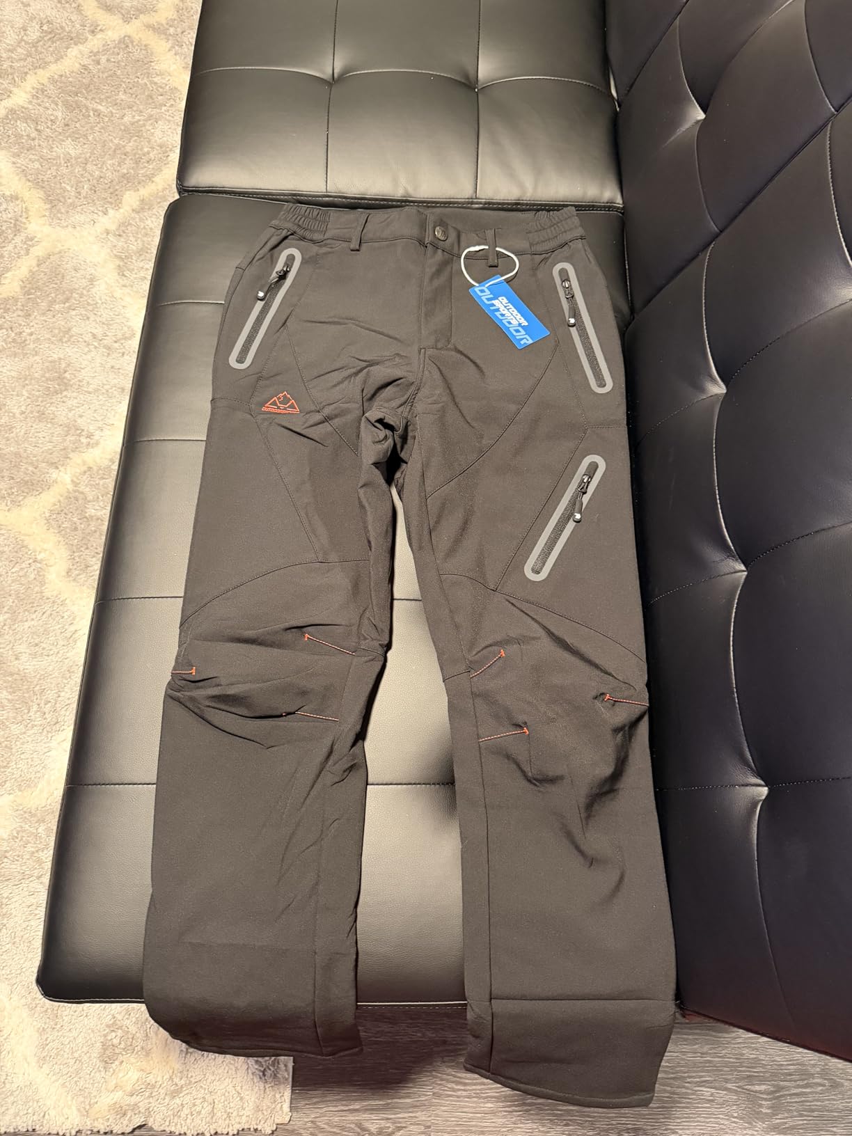 Rdruko Women's Snow Pants Waterproof Insulated Fleece Thermal Ski Hiking Snowboard Pants customer photo 2