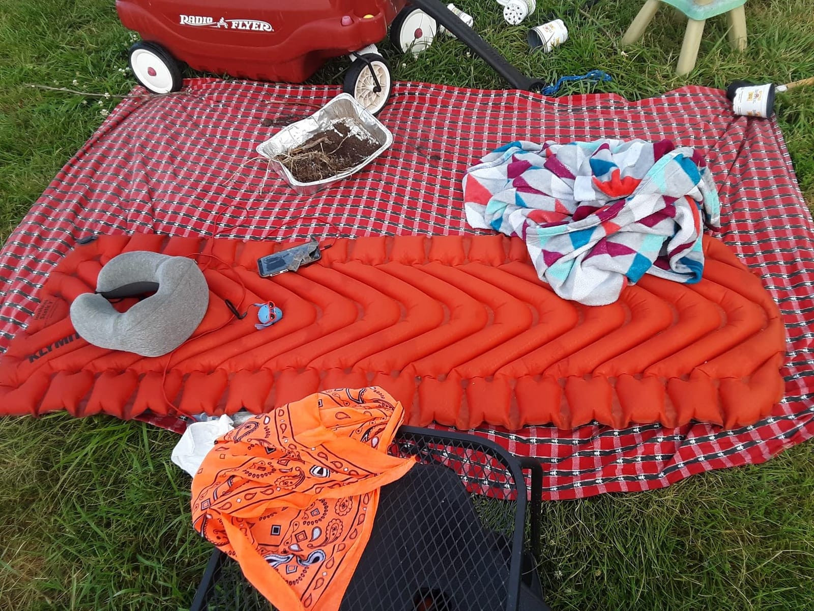 KLYMIT Static V Lightweight Inflatable Sleeping Pad customer photo 1