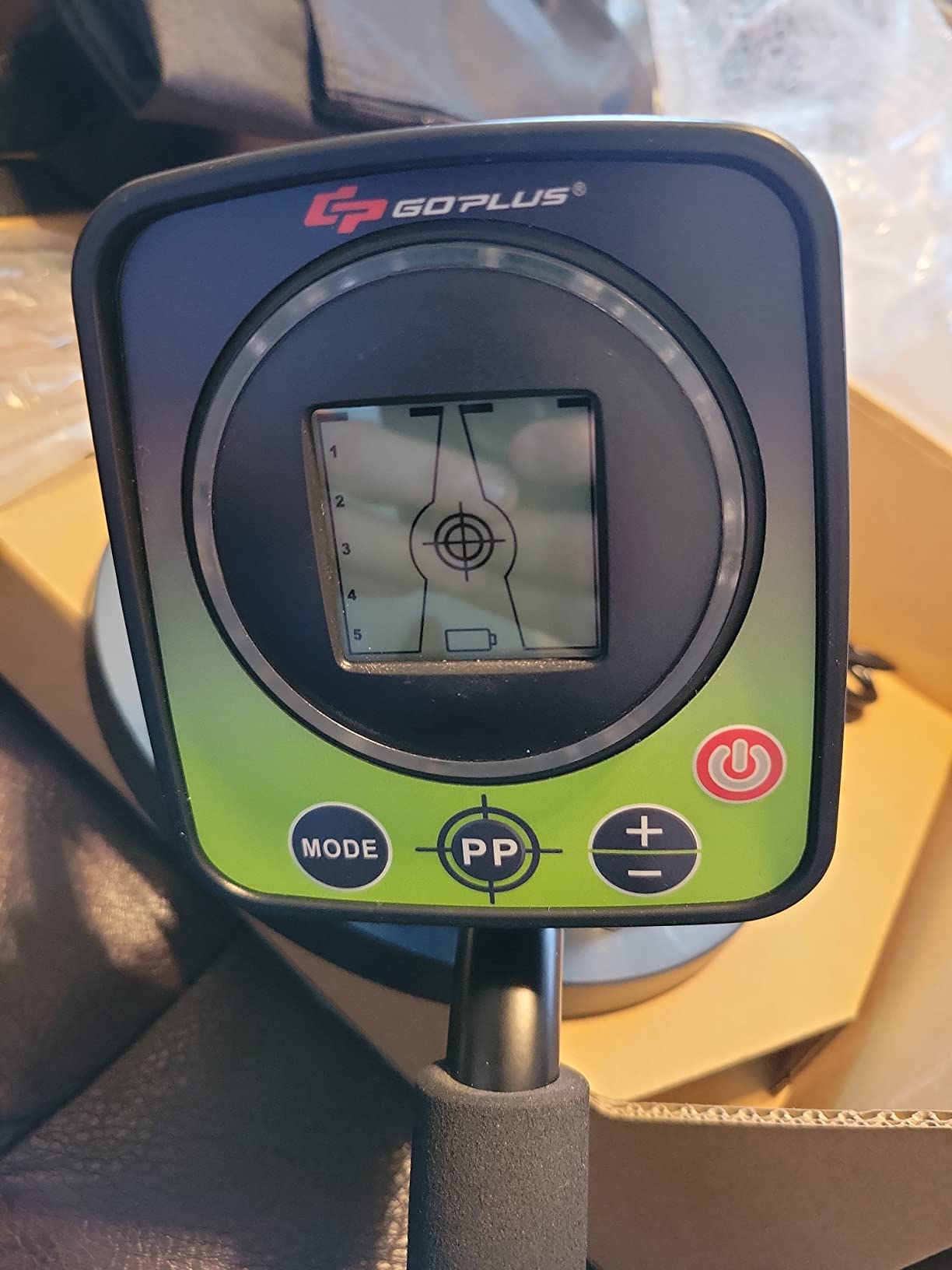 Goplus Metal Detector for Adults Professional, Higher Accuracy Gold Finder with IP68 Waterproof 10'' Coil, LCD Display, All Metal & Pinpoint & Disc Mode, Shovel Scoop, Headphone, Treasure Hunting customer photo 1