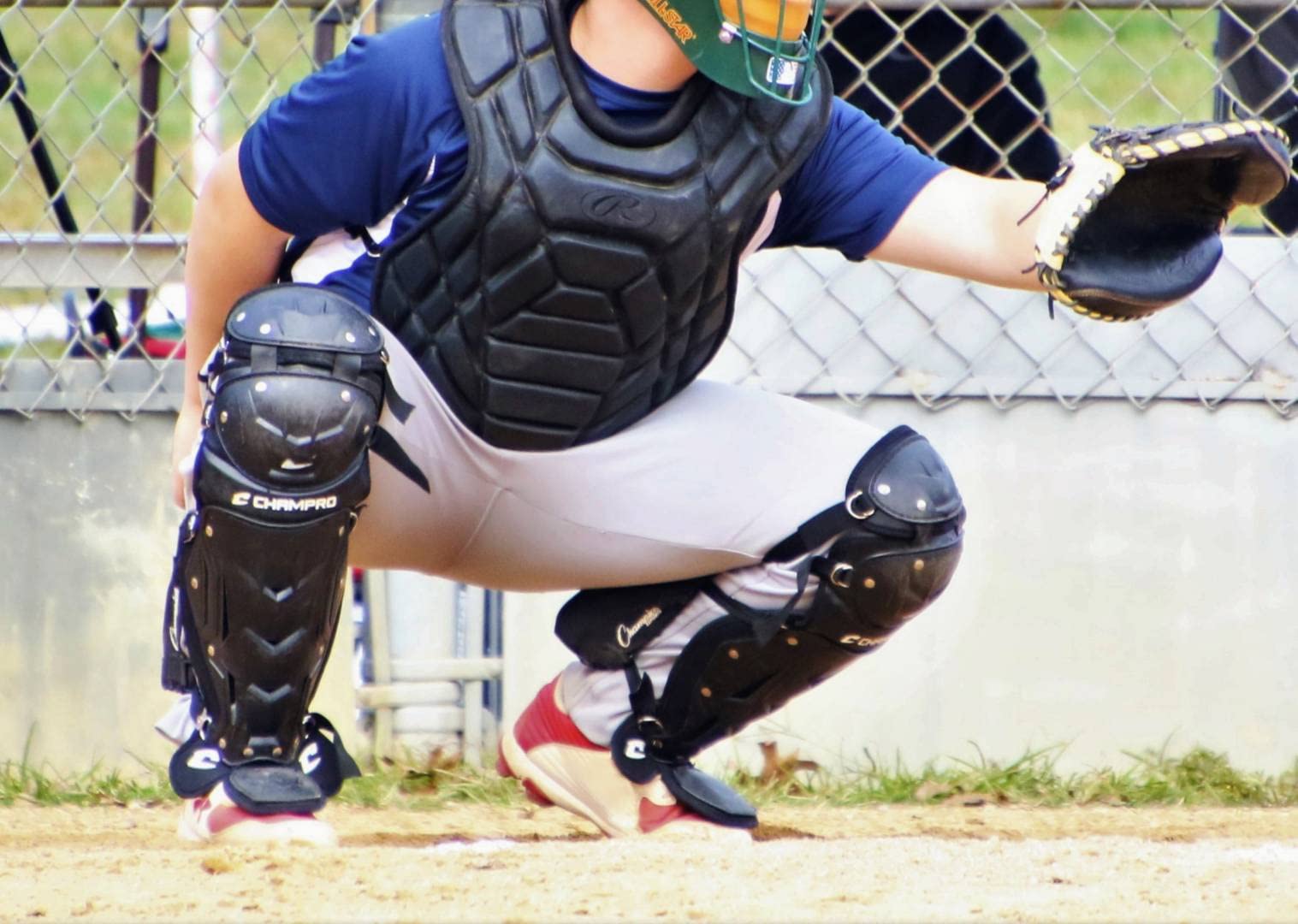 Champro Optimus MVP Double Knee Leg Guard customer photo 2