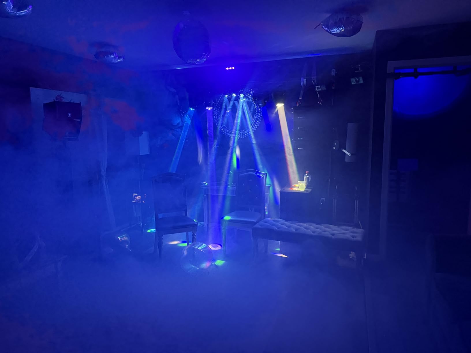 VIRFUN Fog Machine, Smoke Machine with Remote Control for Halloween, Party | Wireless&Wired Remote Control, for Halloween, Party, Outdoor, Indoor and Stage Effect, 400W customer photo 1