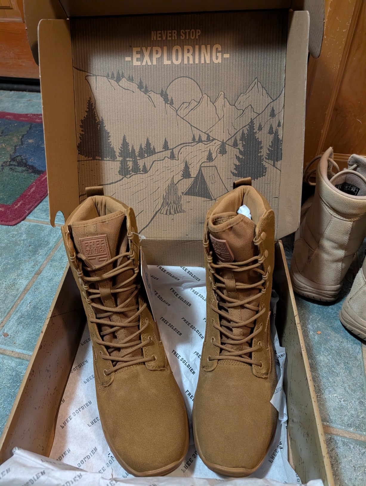 FREE SOLDIER Men's LT Military Tactical 8