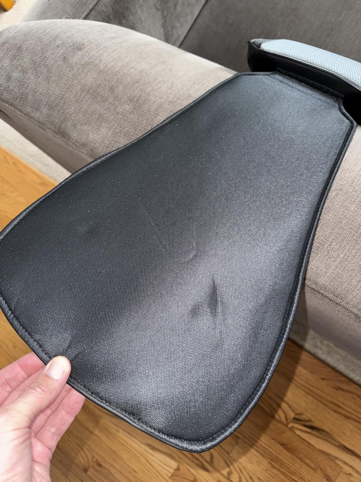 Snailax Back Massager with Heat,Shiatsu Massage Seat Cushion,8 Flexible Nodes Massage for Full Back Massage Chair Pad,Chair Massager for Office,Home Use customer photo 1
