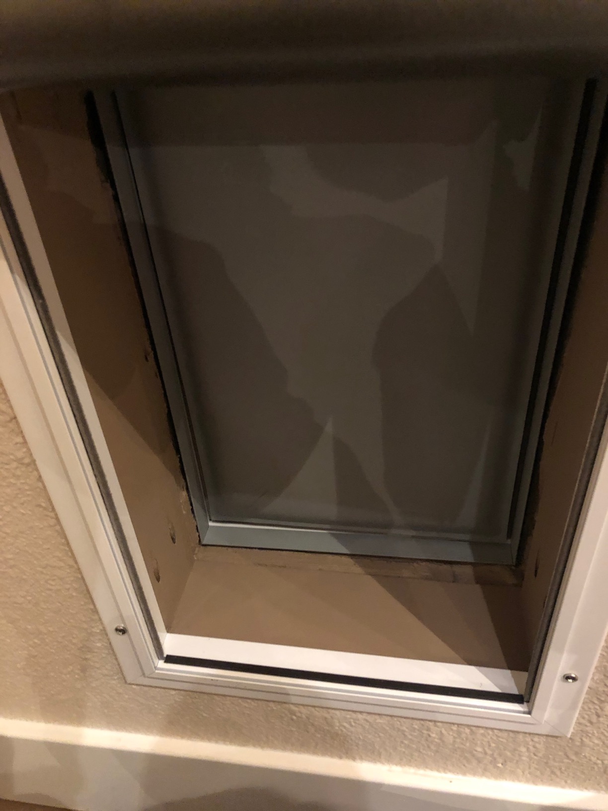 PetSafe Extreme Weather Aluminum Dog Door, 3-Flap Insulated, X-Large | Energy-Efficient, Blocks 3x More Thermal Loss, Reinforced Aluminum Frame, Magnetic Seal on Flap customer photo 2