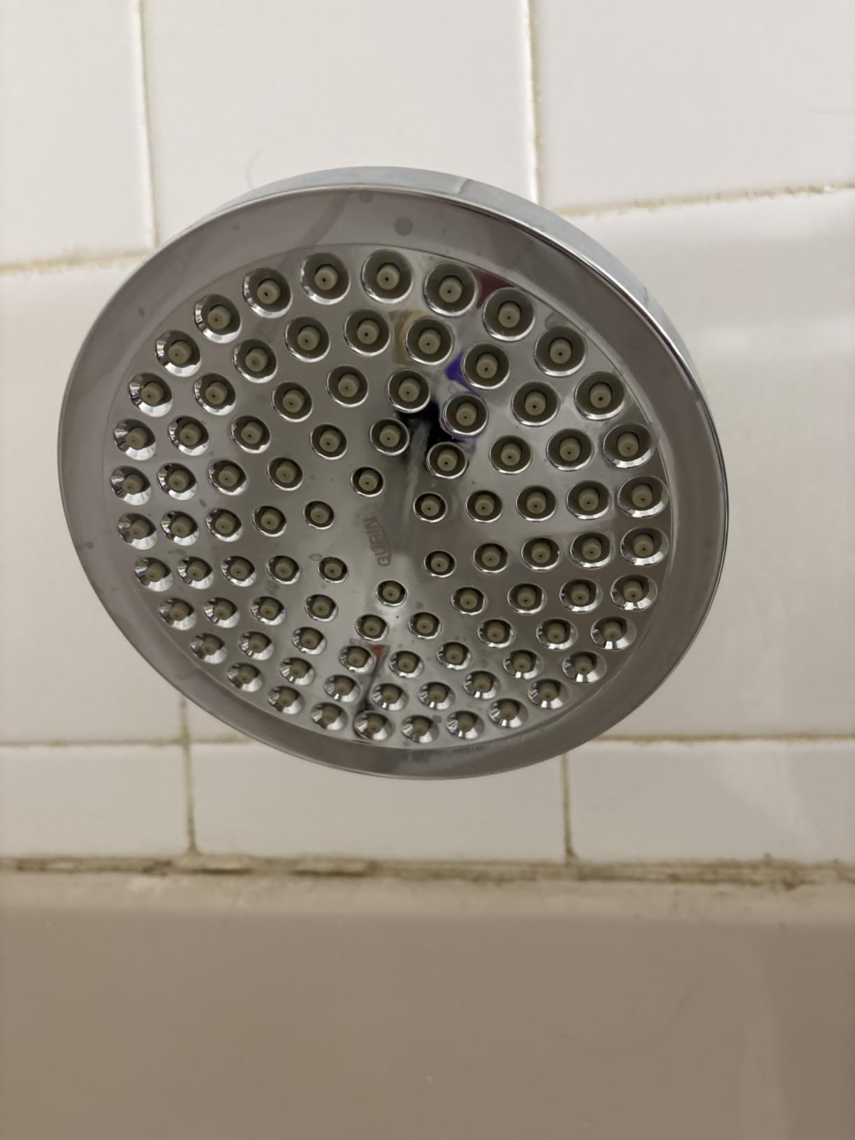 GURIN Shower Head - Premium Polished Chrome Finish - Rain Showerhead 6 Inch | High Pressure Shower Heads with Adjustable Angles, 90 Anti-Clog Nozzles, Tool-Free 1-Min Install customer photo 1