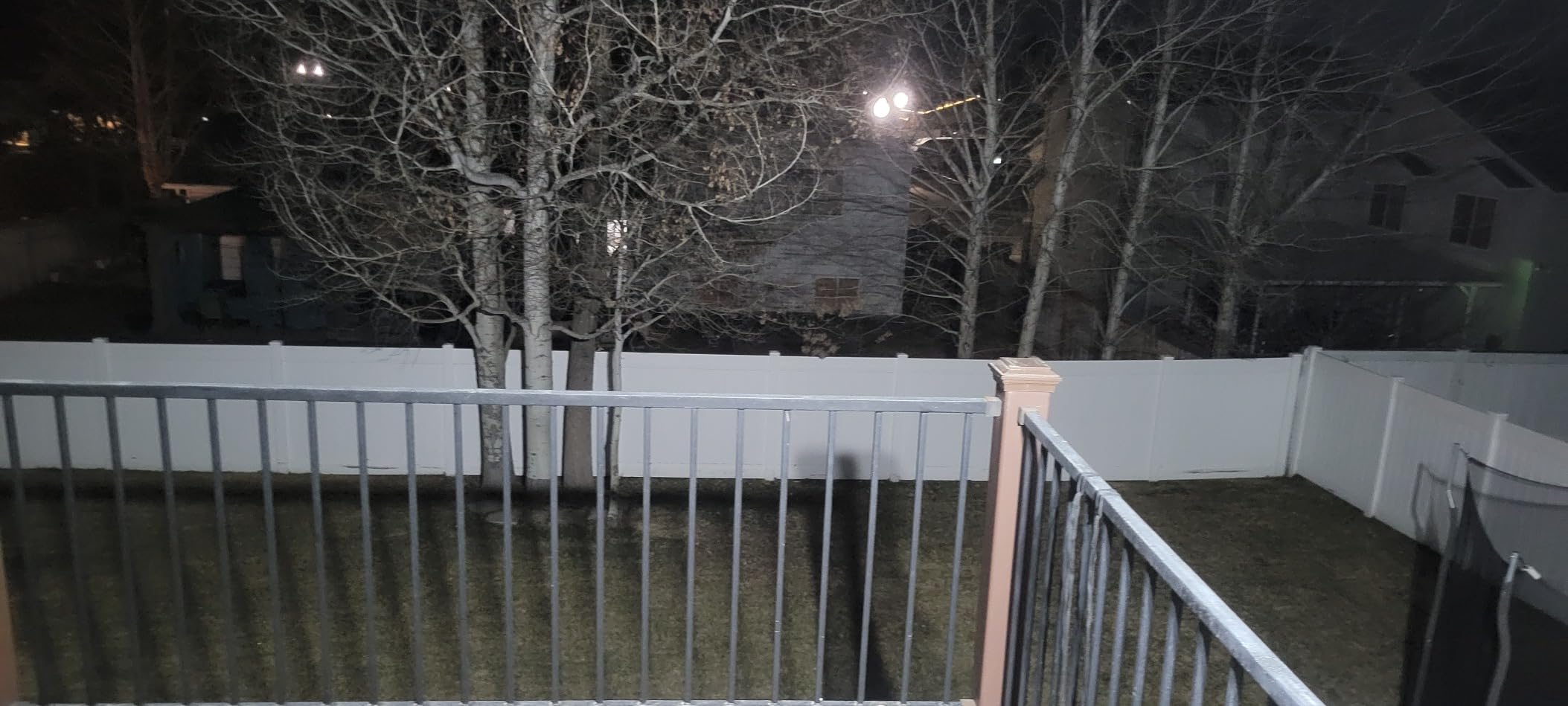 LEPOWER 28W Flood Lights Outdoor - 3000LM Brightness LED Security Lights | Switch Controlled Wall Mount Exterior Flood Light with 2 Heads, 5500K, IP65 Waterproof for Garage, Yard, Porch, Garden, White customer photo 1