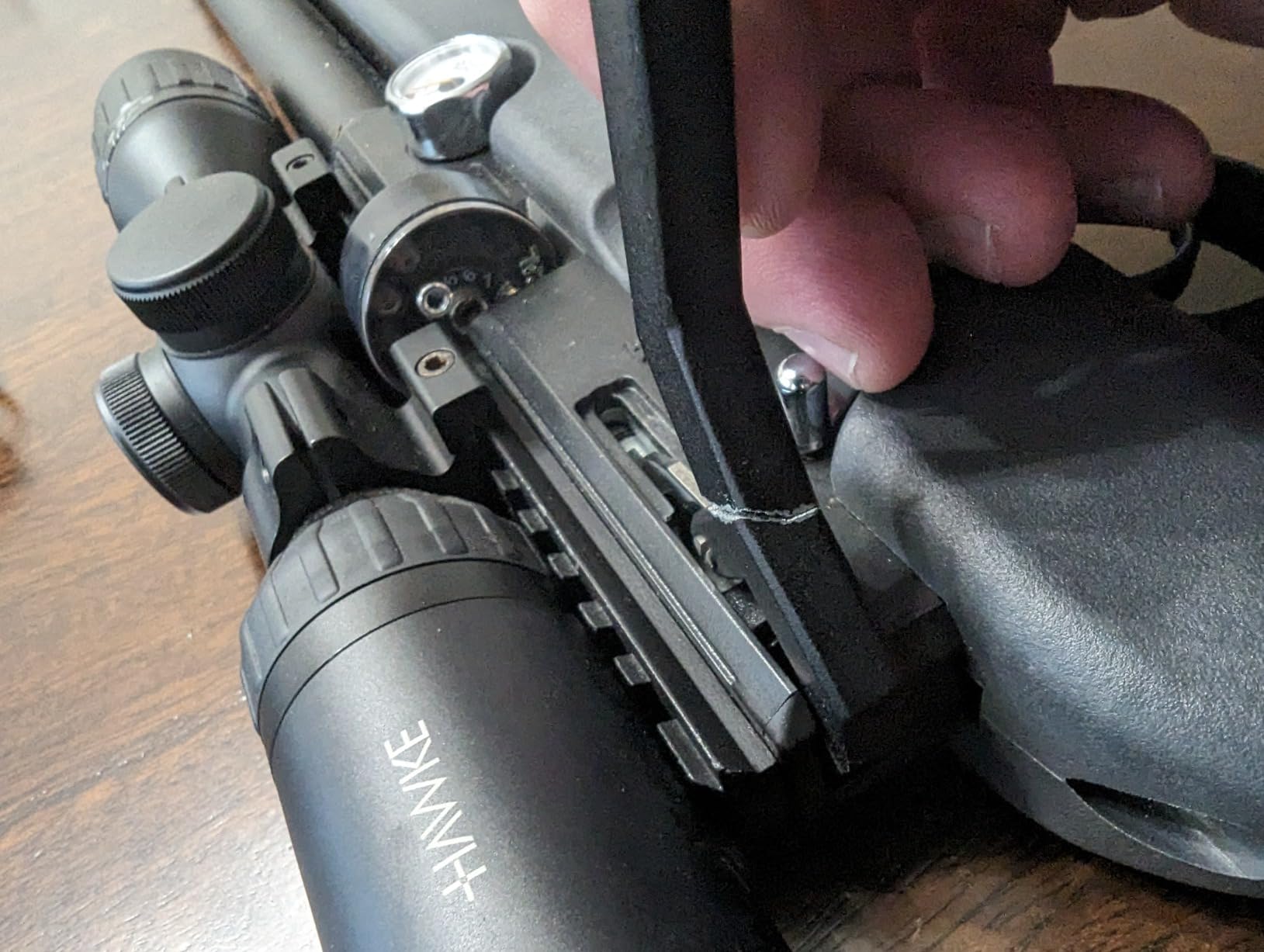 Umarex Origin PCP .22 Caliber Pellet Gun Air Rifle, Includes Hand Pump customer photo 2