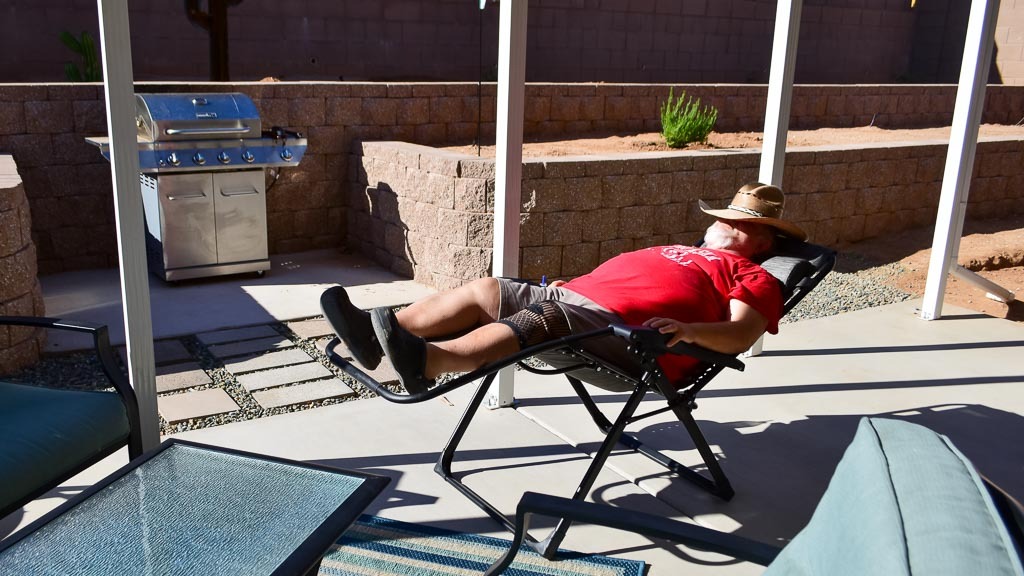 Goplus Oversized Zero Gravity Chair, XL-Extended Version, Outdoor Recliner w/Cup Holder & Detachable Headrest, 500LBS customer photo 1