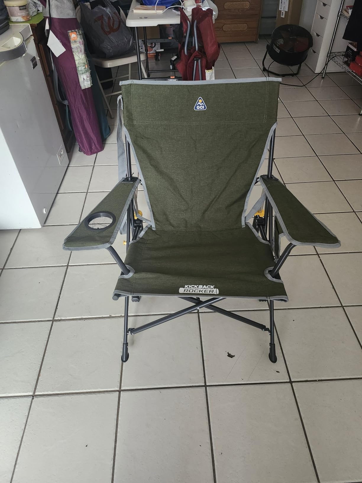 GCI Outdoor Kickback Rocker Outdoor Rocking Chair with Beverage Holder customer photo 2