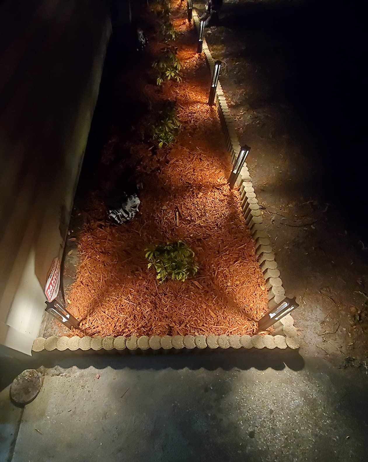 LEONLITE 12-Pack 3W LED Low Voltage Path Lights Aluminum 3000K Black | Landscape Pathway Lights, Outdoor Landscape Lighting for Driveway, Garden, 12-24V AC/DC, ETL, IP65 Waterproof, Warm White customer photo 1