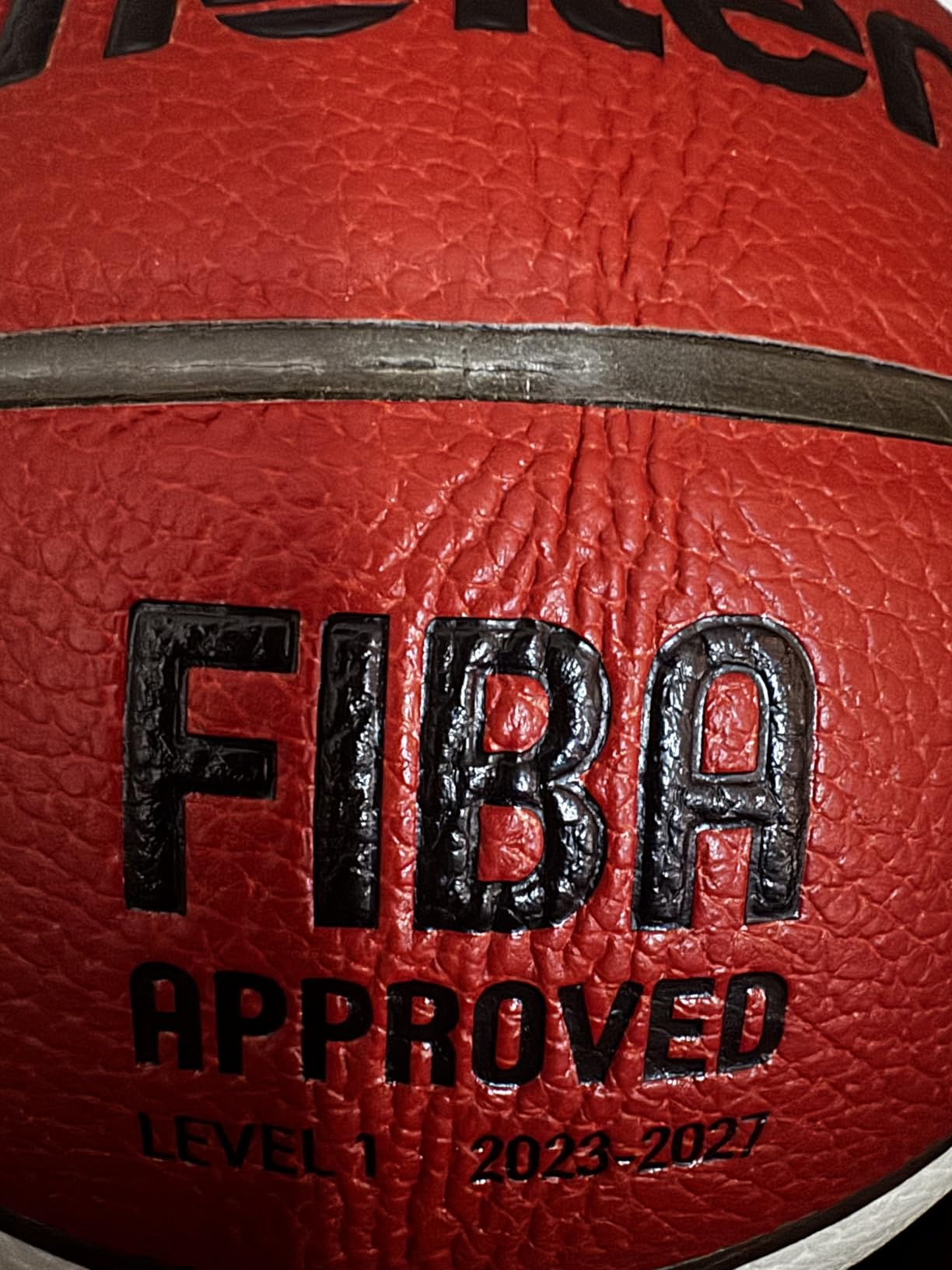 Molten BG Series Composite Basketball, FIBA Approved - BG4500, Size 7, 2-Tone customer photo 2
