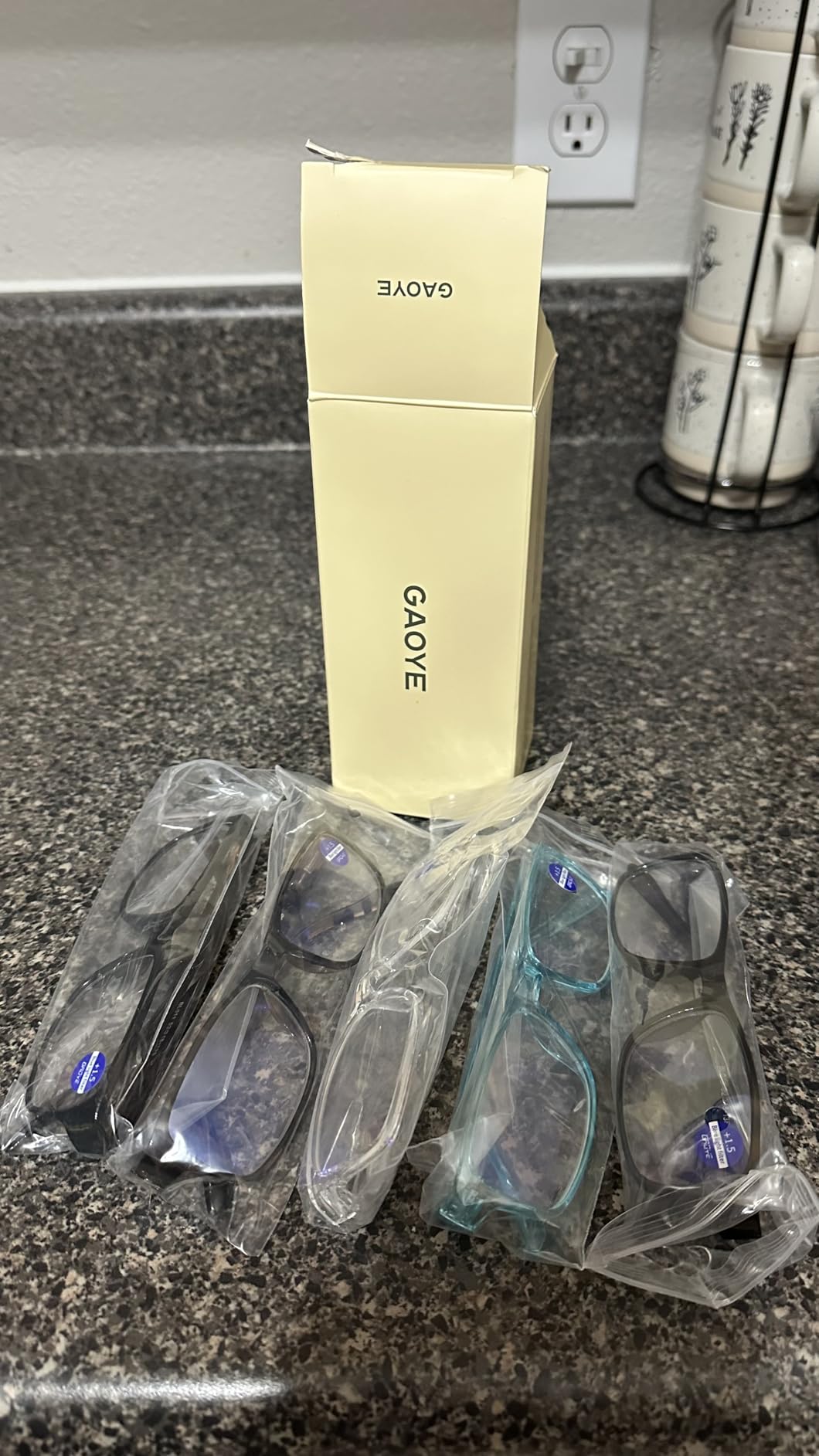 Gaoye 1.5 Professional Reading Glasses for All Day - Computer Readers with Blue Light Protection - Value Pack customer photo 1