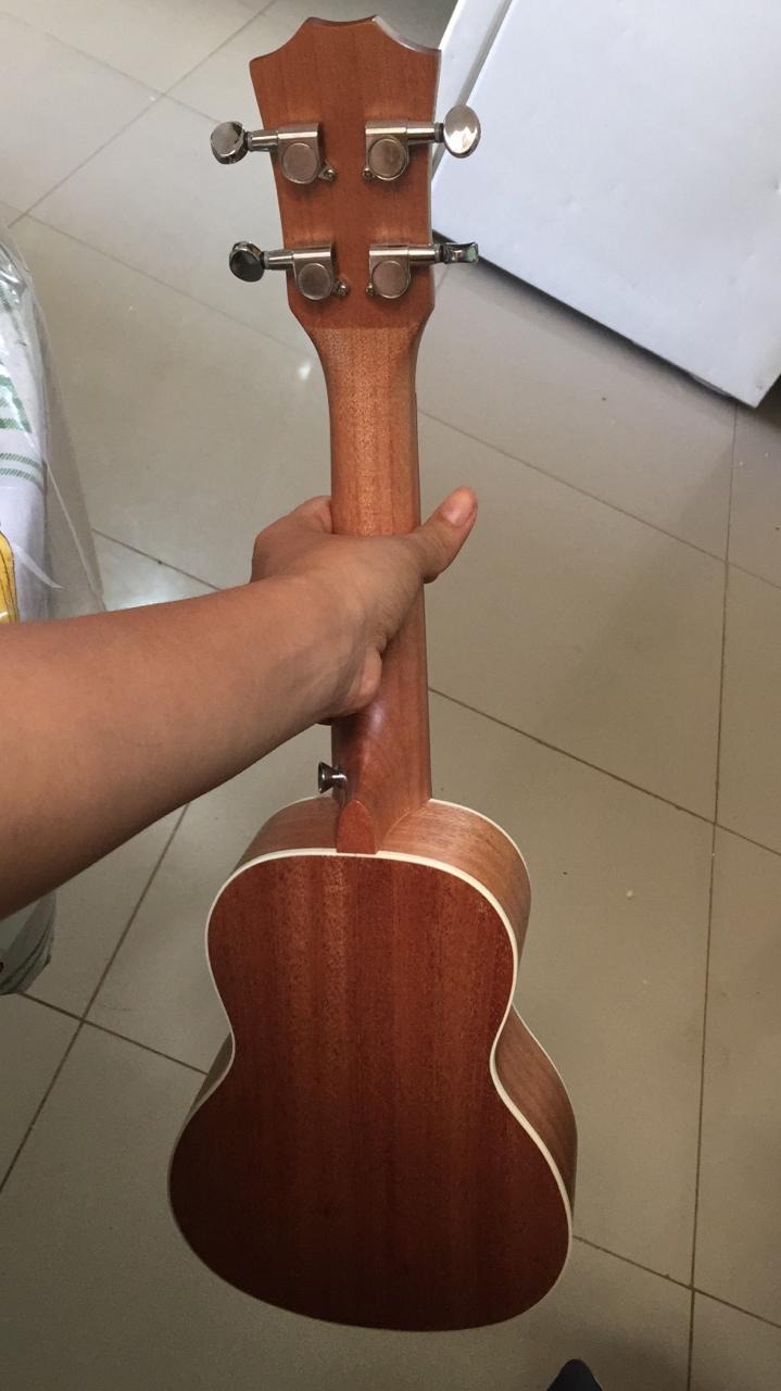 Ukulele Soprano Mahogany 21 Inch Professional Acoustic Ukelele Four String Wooden Hawaiian Uke Beginner Kit for Kids Students Starter Kit, by Vangoa customer photo 1