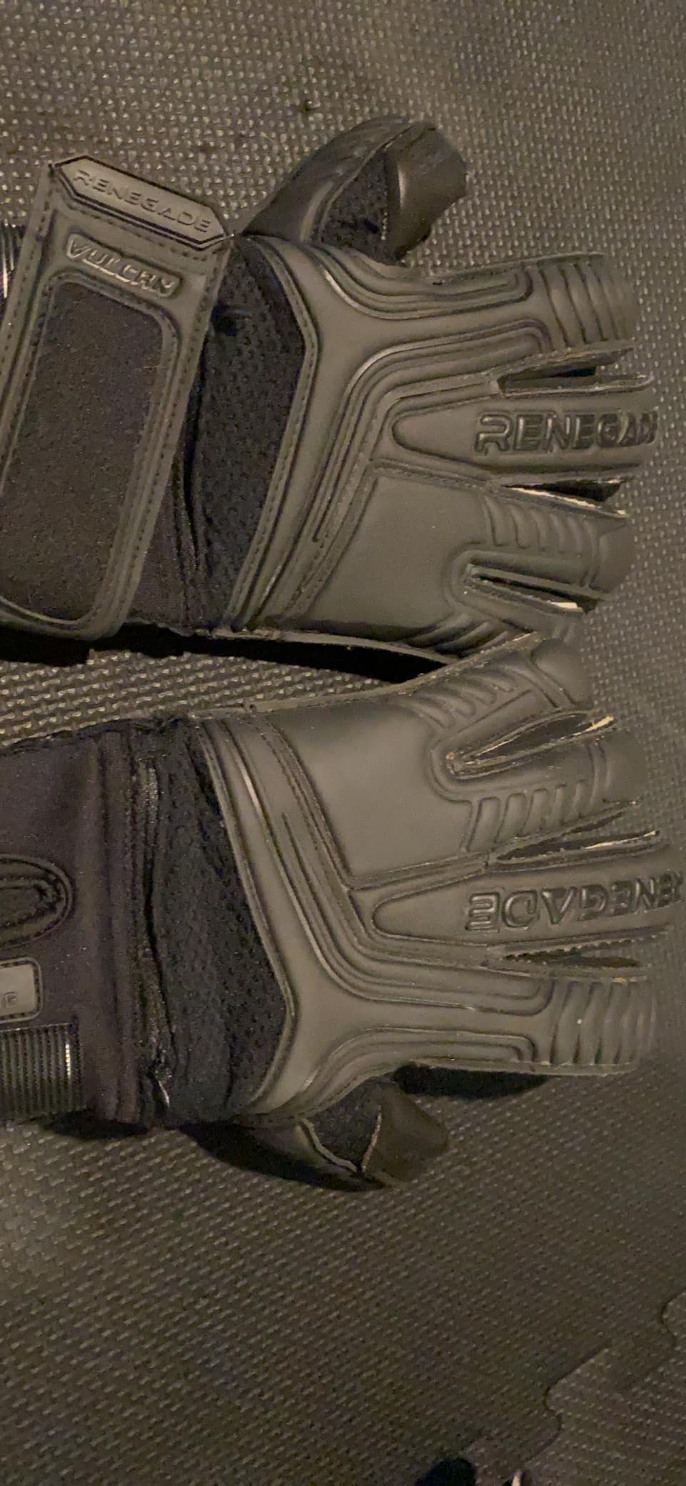 Renegade GK Vulcan Goalie Gloves - Adult, Youth, Kids (Sizes 6-11, 4 Styles, Level 3) Pro-Tek Fingersaves & 3.5+3MM Hyper Grip | Excellent Goalkeeper Glove for Higher Play | Based in The USA customer photo 2