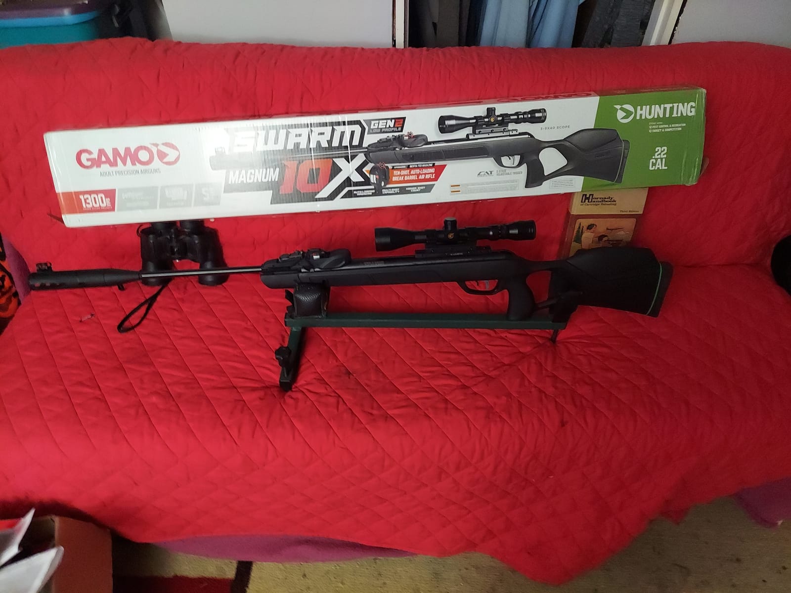 Gamo Swarm Magnum 10X GEN3i Break Barrel Pellet Air Rifle | Igt Mach 1 Power - 10-Shot Magazine - High-Power Break-Barrel customer photo 2